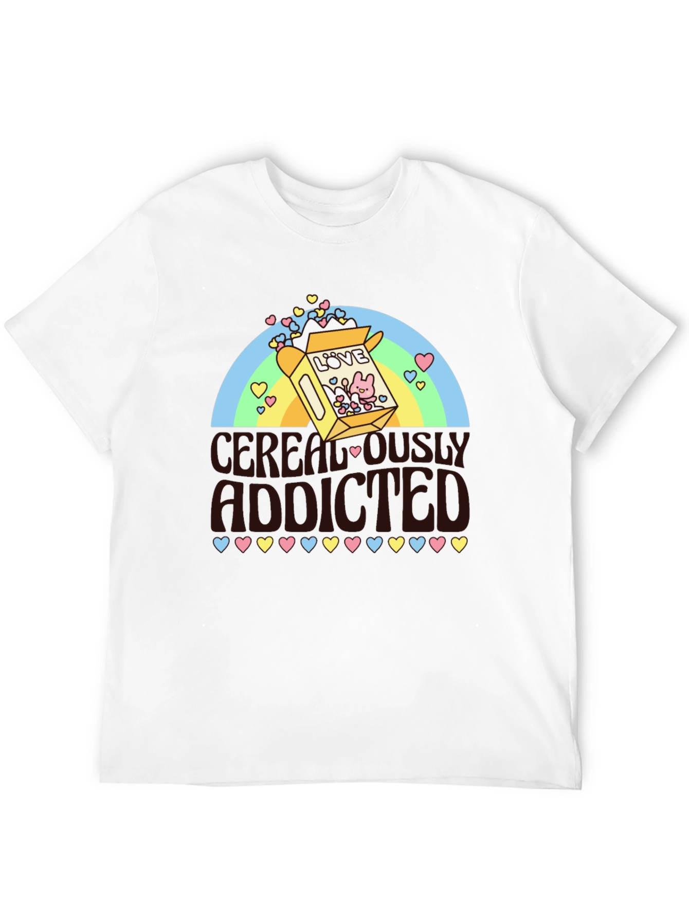 Cerealously Addicted Graphic Tee