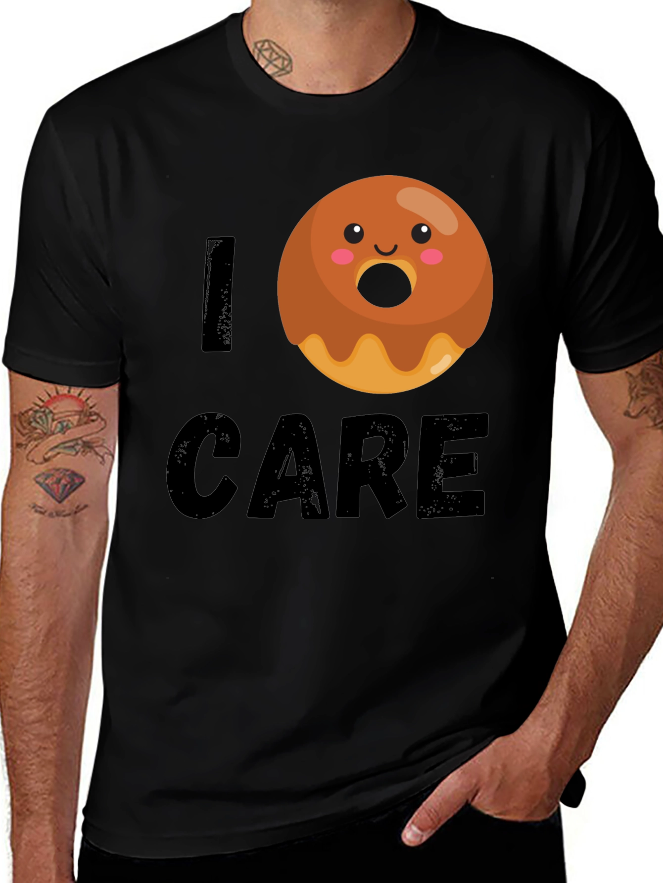 I Donut Care Graphic Tee