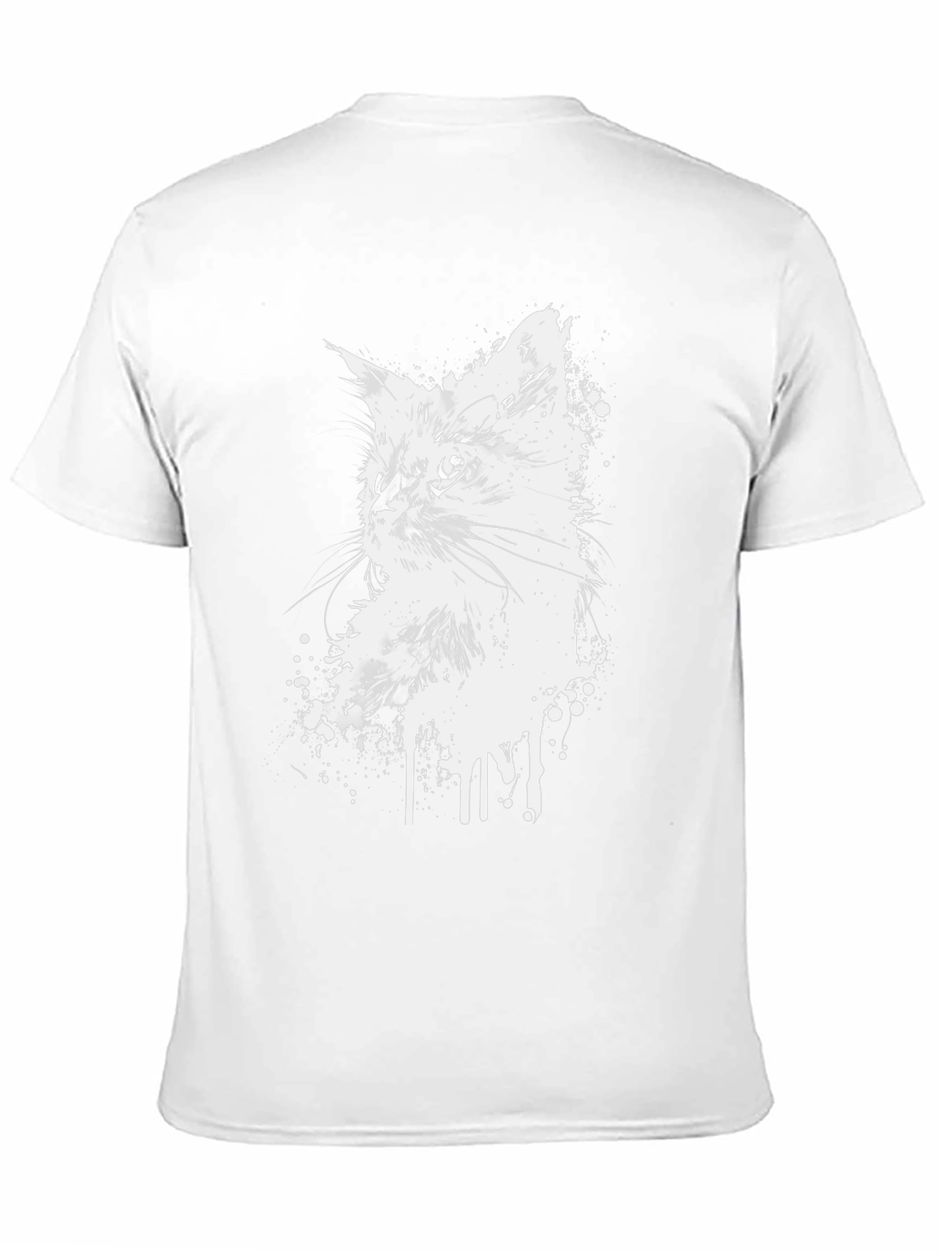 Cool Cat Graphic Black T-Shirt