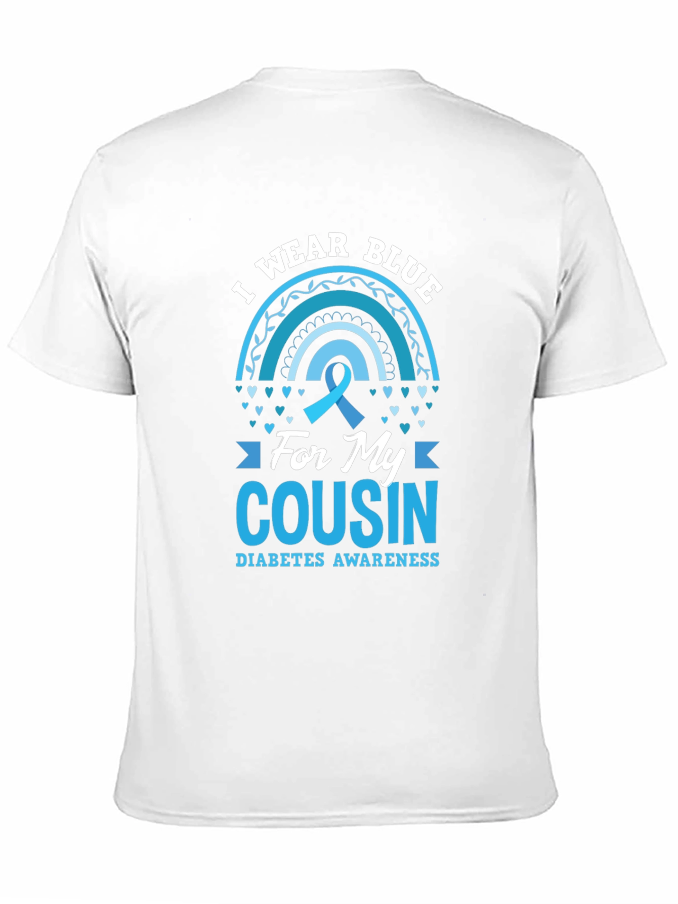 Diabetes Awareness Blue Cousin T-Shirt