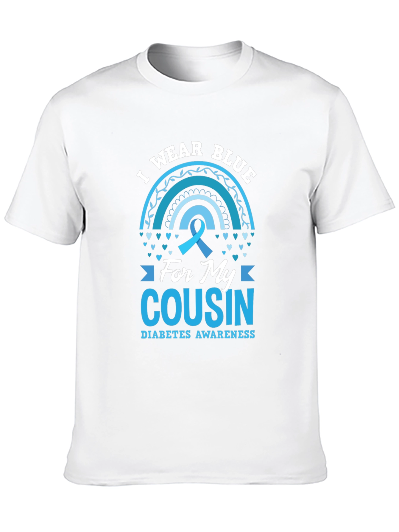 Diabetes Awareness Blue Cousin T-Shirt