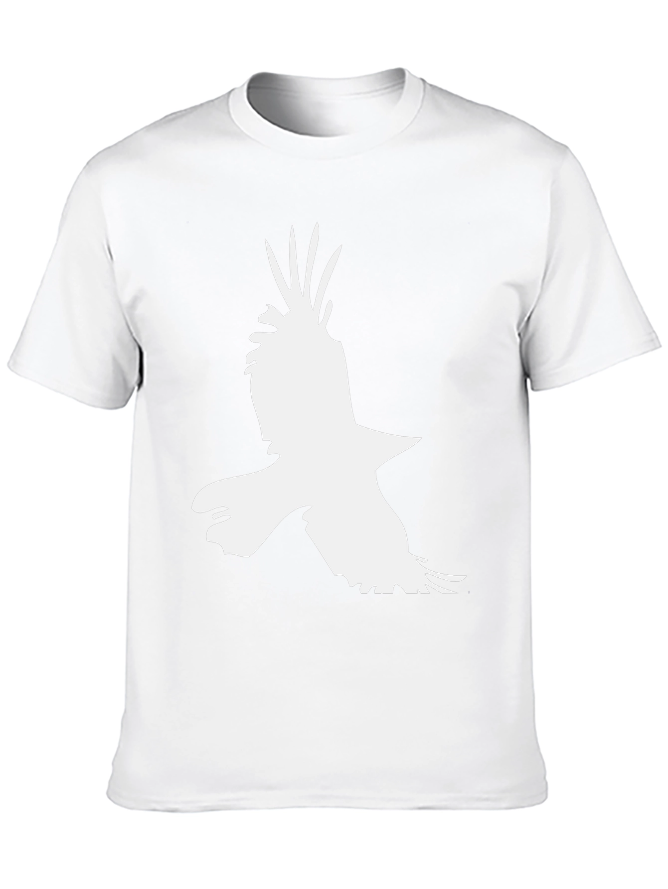 Raven Silhouette Black T-Shirt - Bold Graphic Tee