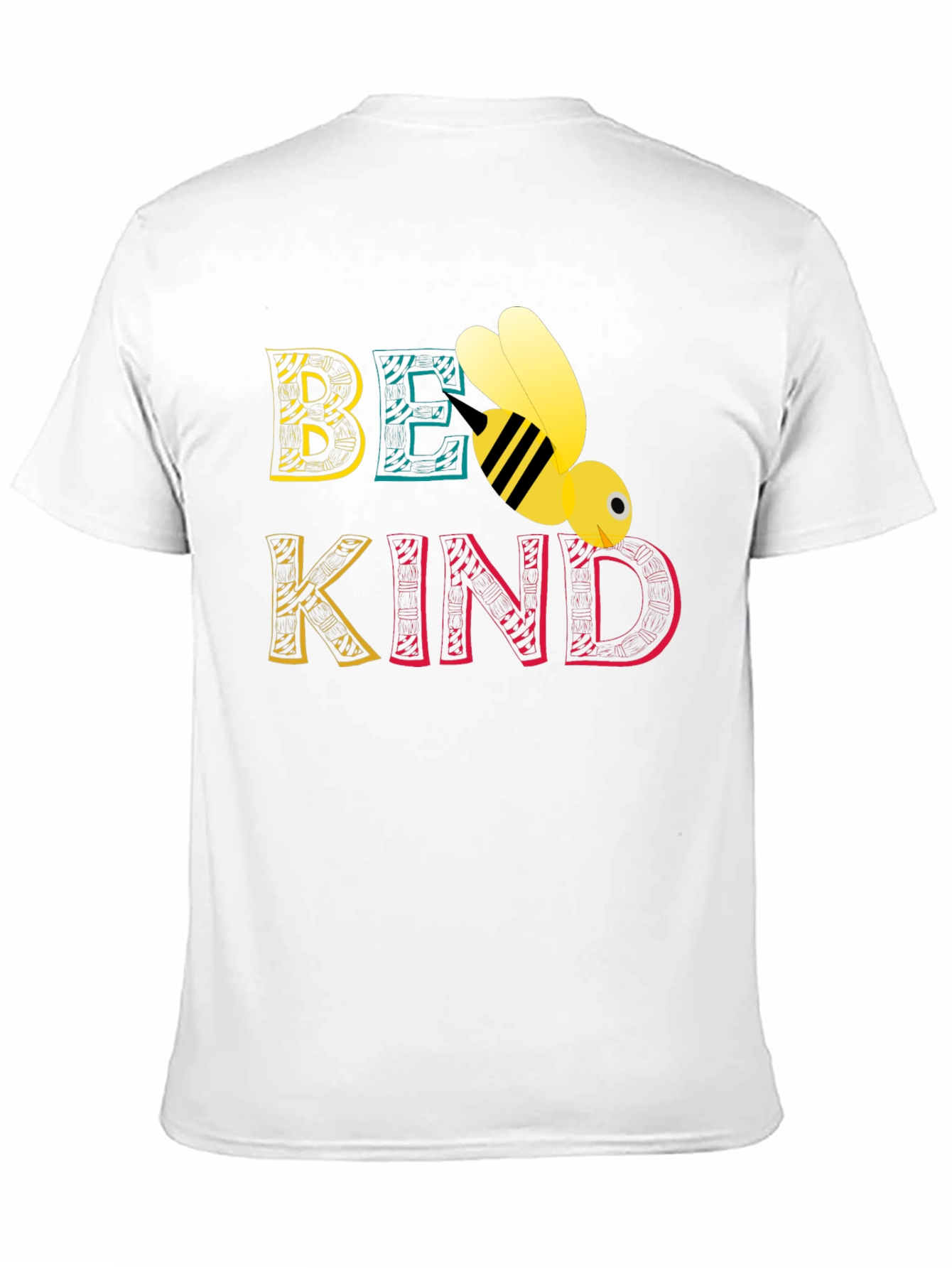 Be Kind Bee Graphic Tee - Black Unisex T-Shirt