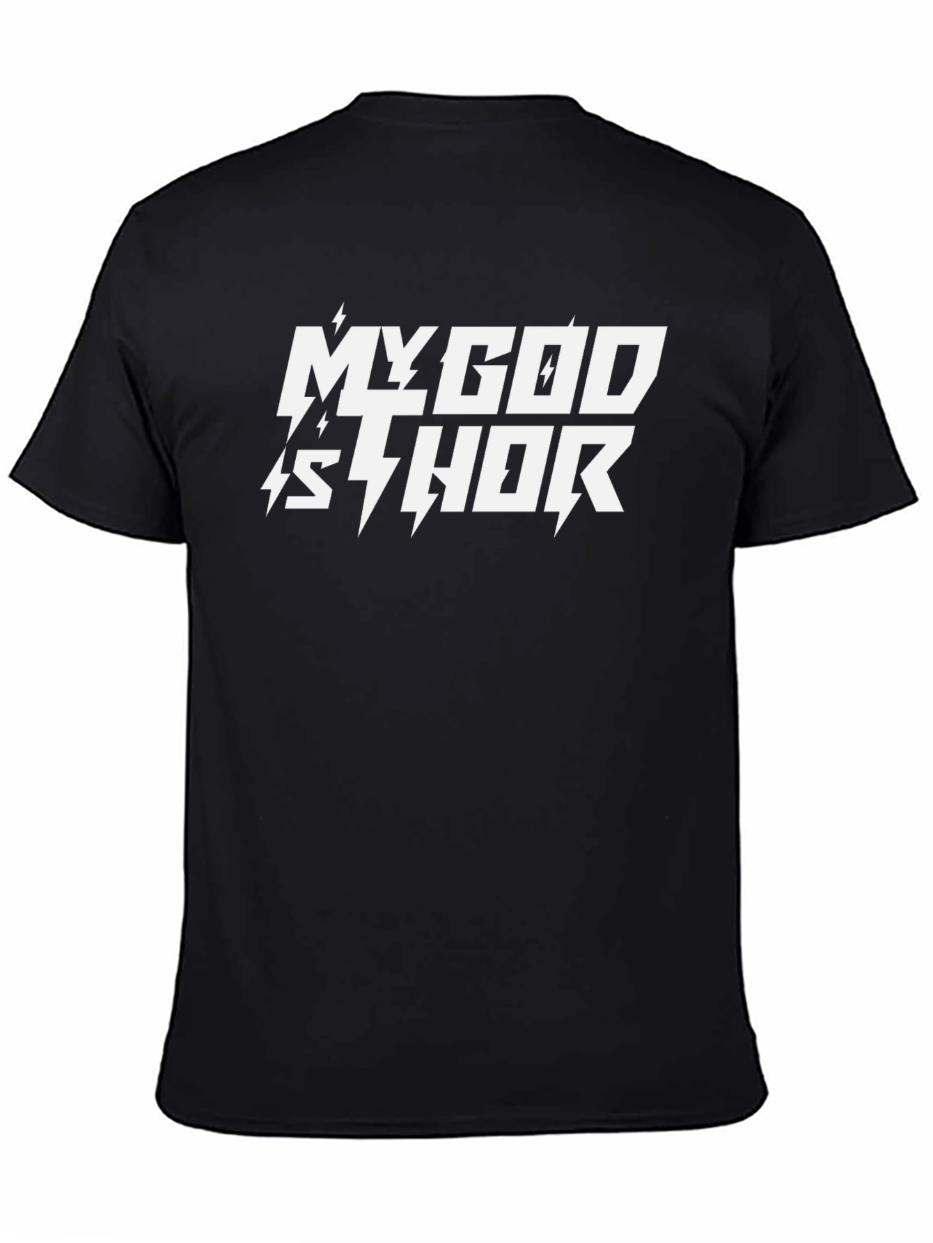 My God is Thor Black T-Shirt