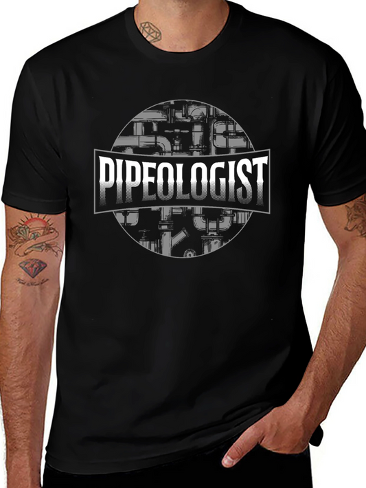 Pipeologist T-Shirt - Plumbing Expert Tee