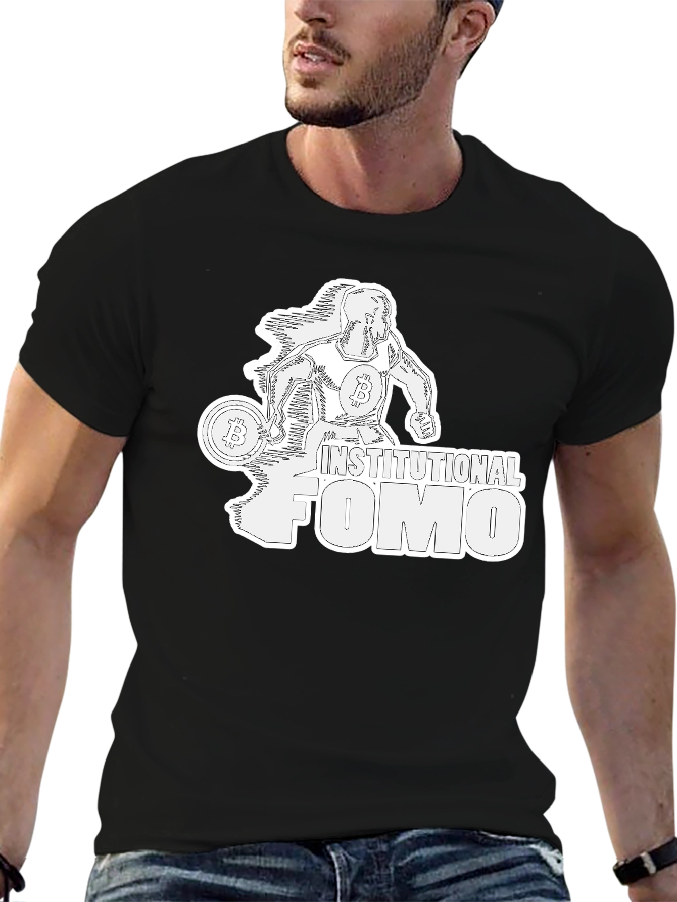 Institutional FOMO Bitcoin T-Shirt