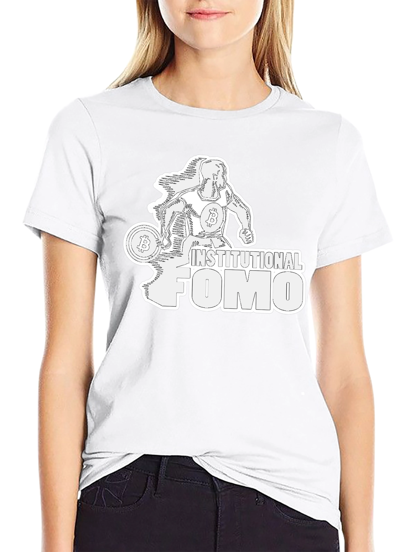 Institutional FOMO Bitcoin T-Shirt