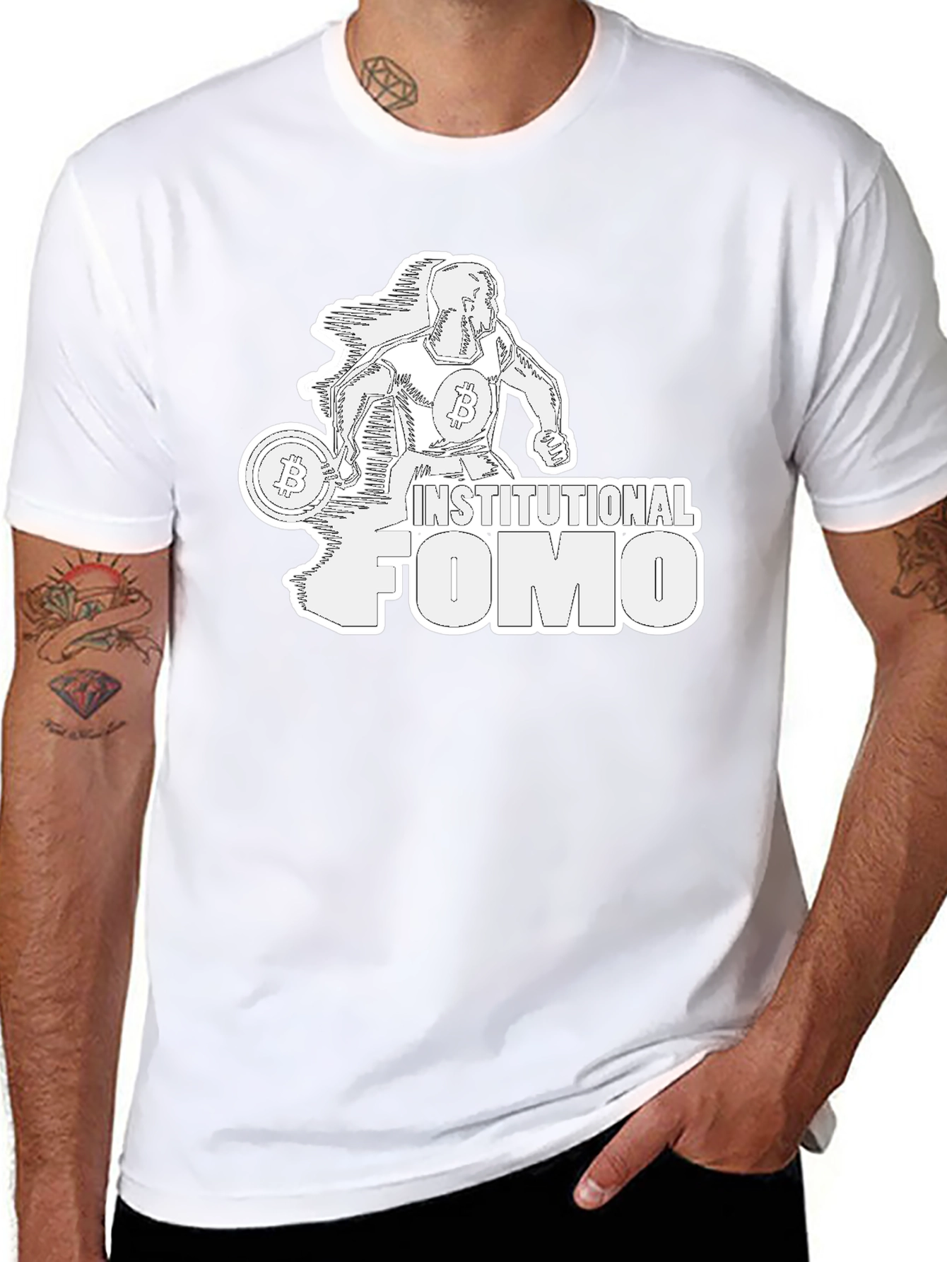 Institutional FOMO Bitcoin T-Shirt