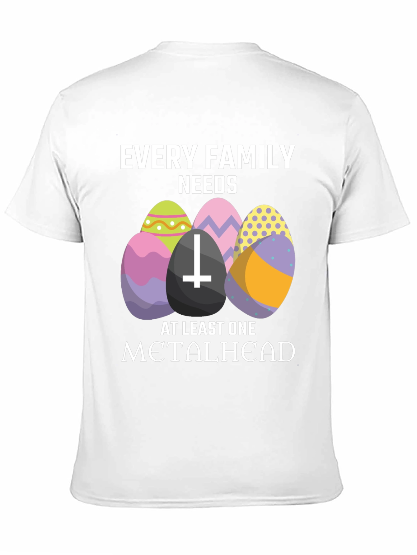 Every Family Needs a Metalhead Easter Egg T-Shirt