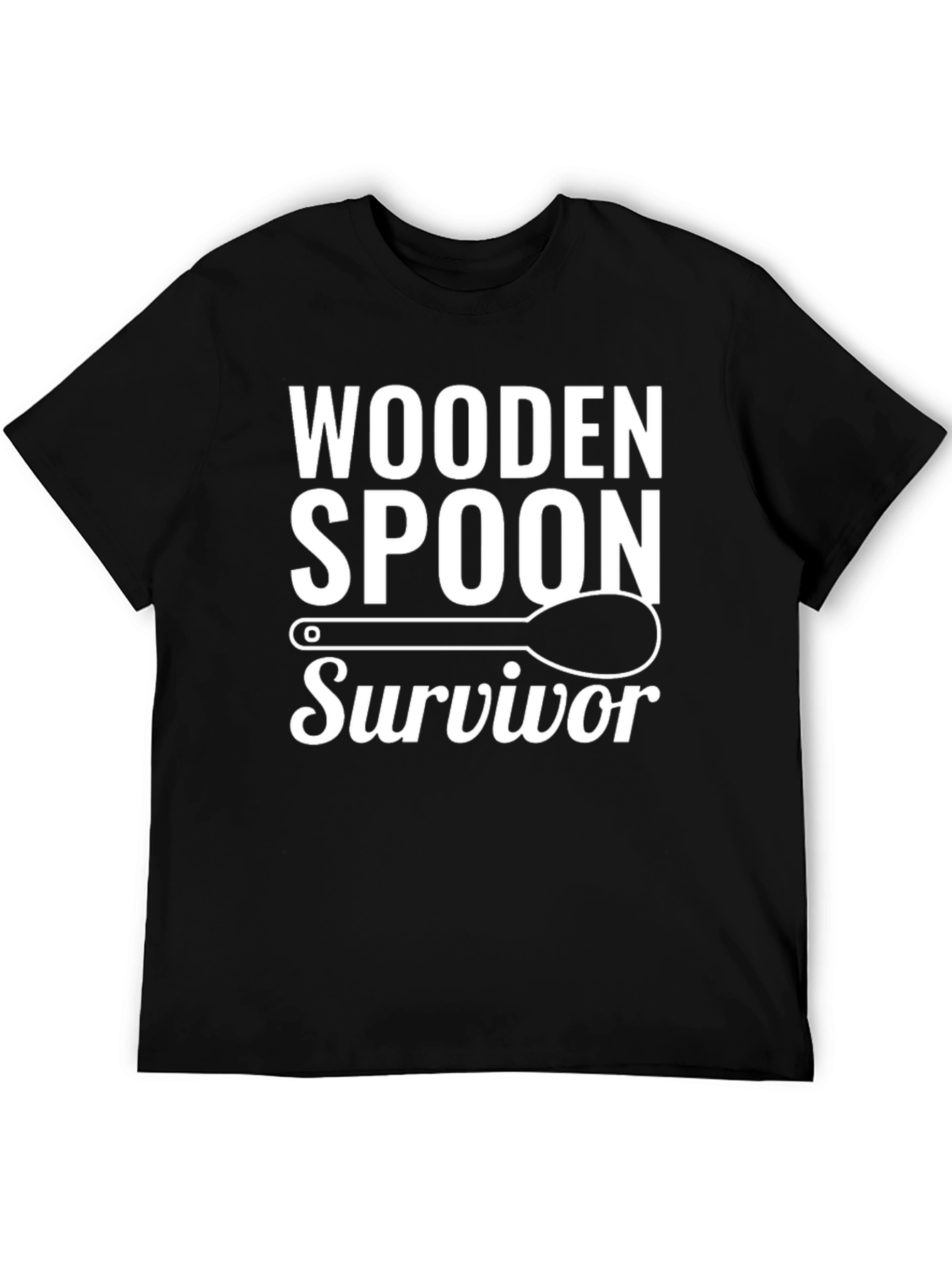 Wooden Spoon Survivor Graphic Tee - Black