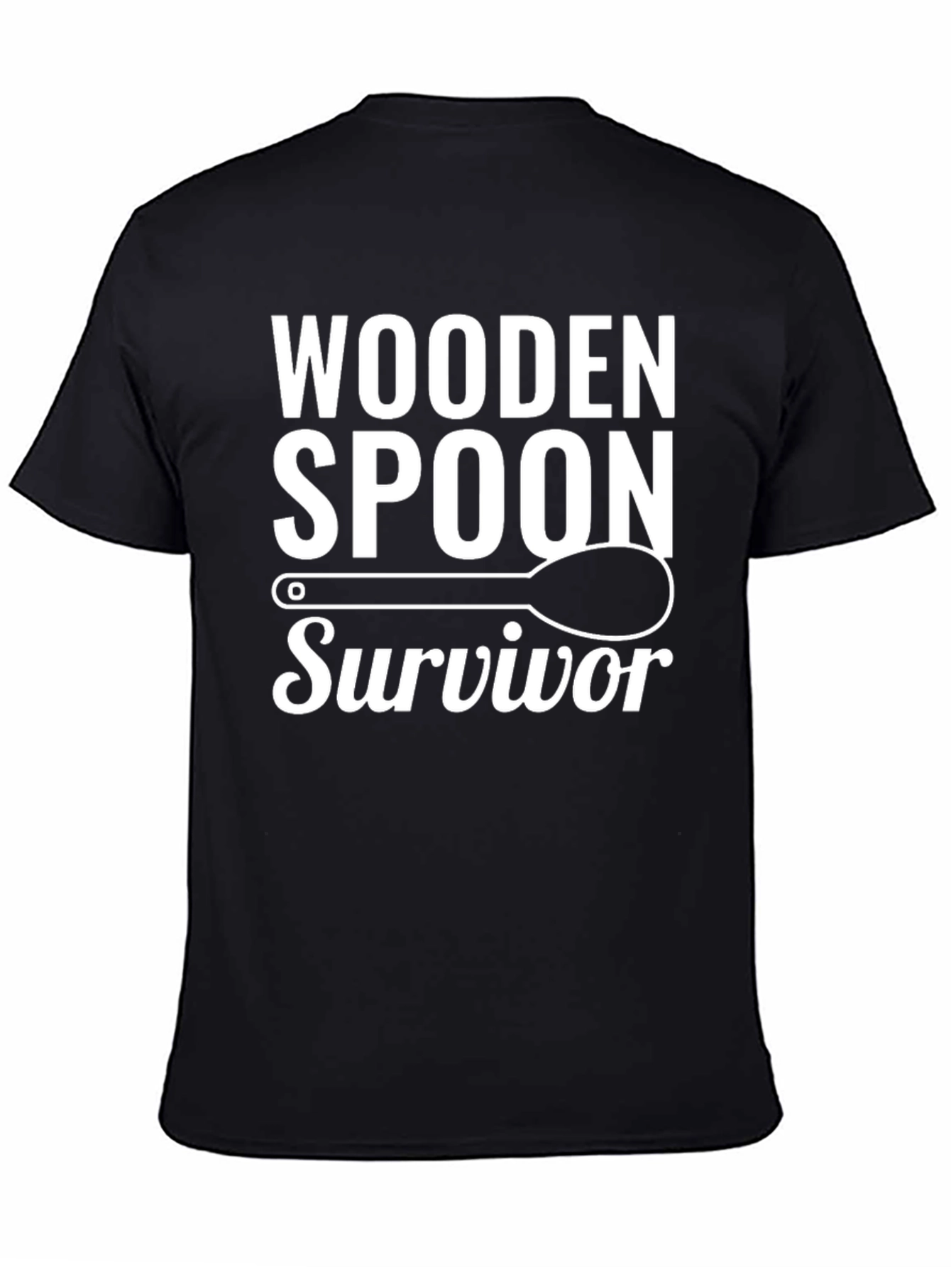 Wooden Spoon Survivor Graphic Tee - Black