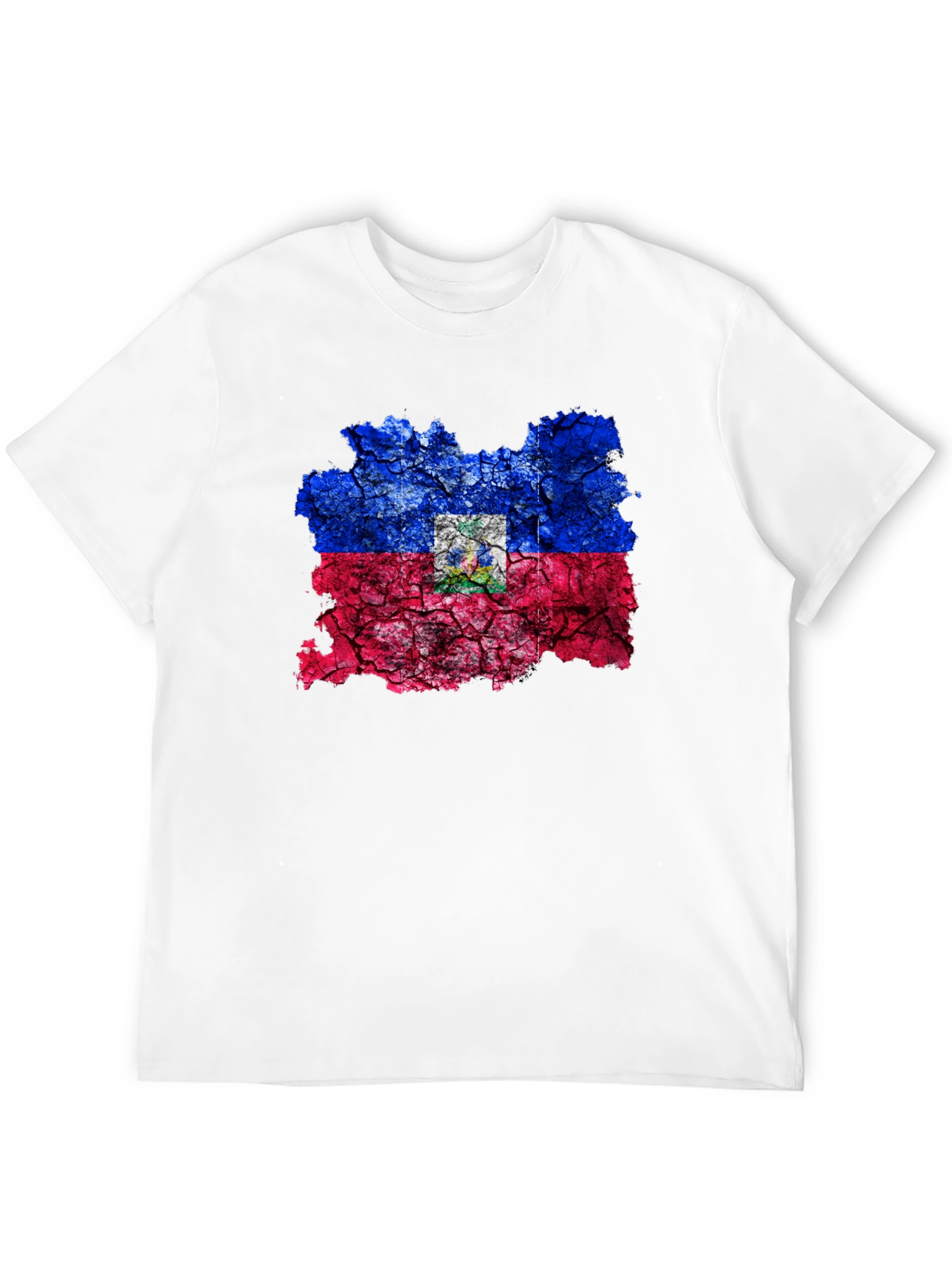 Haiti Flag T-Shirt - Patriotic Graphic Tee