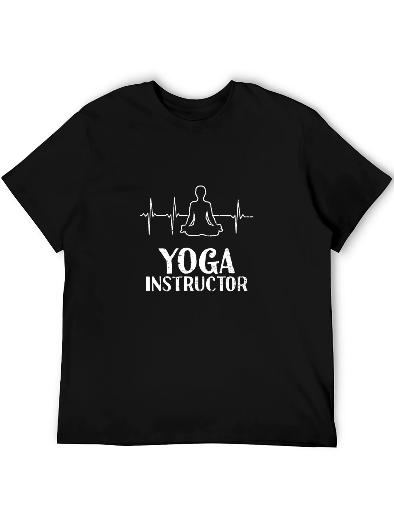 Yoga Instructor Graphic Tee - Meditation Design
