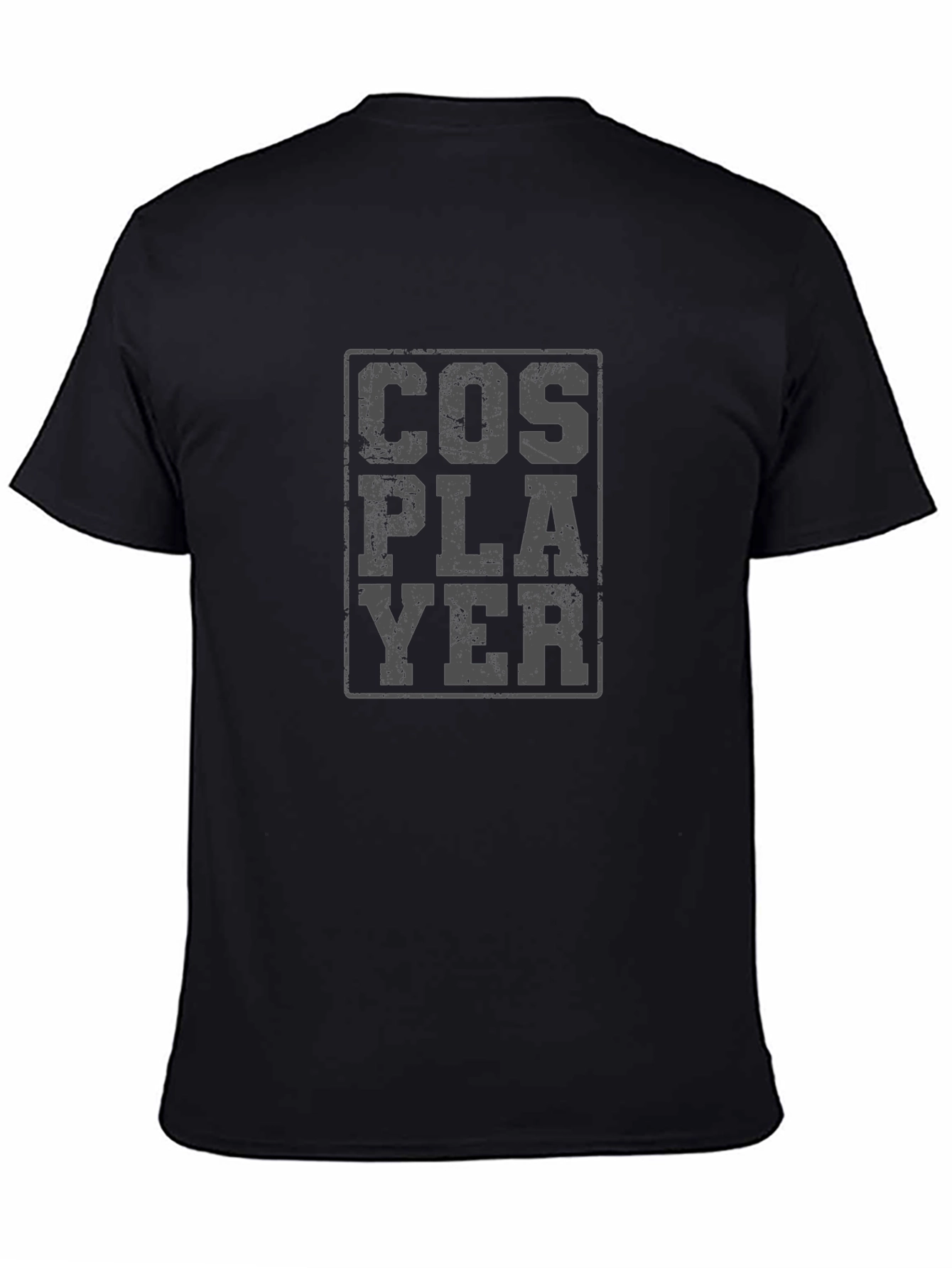 Cosplayer Graphic T-Shirt - Distressed Design