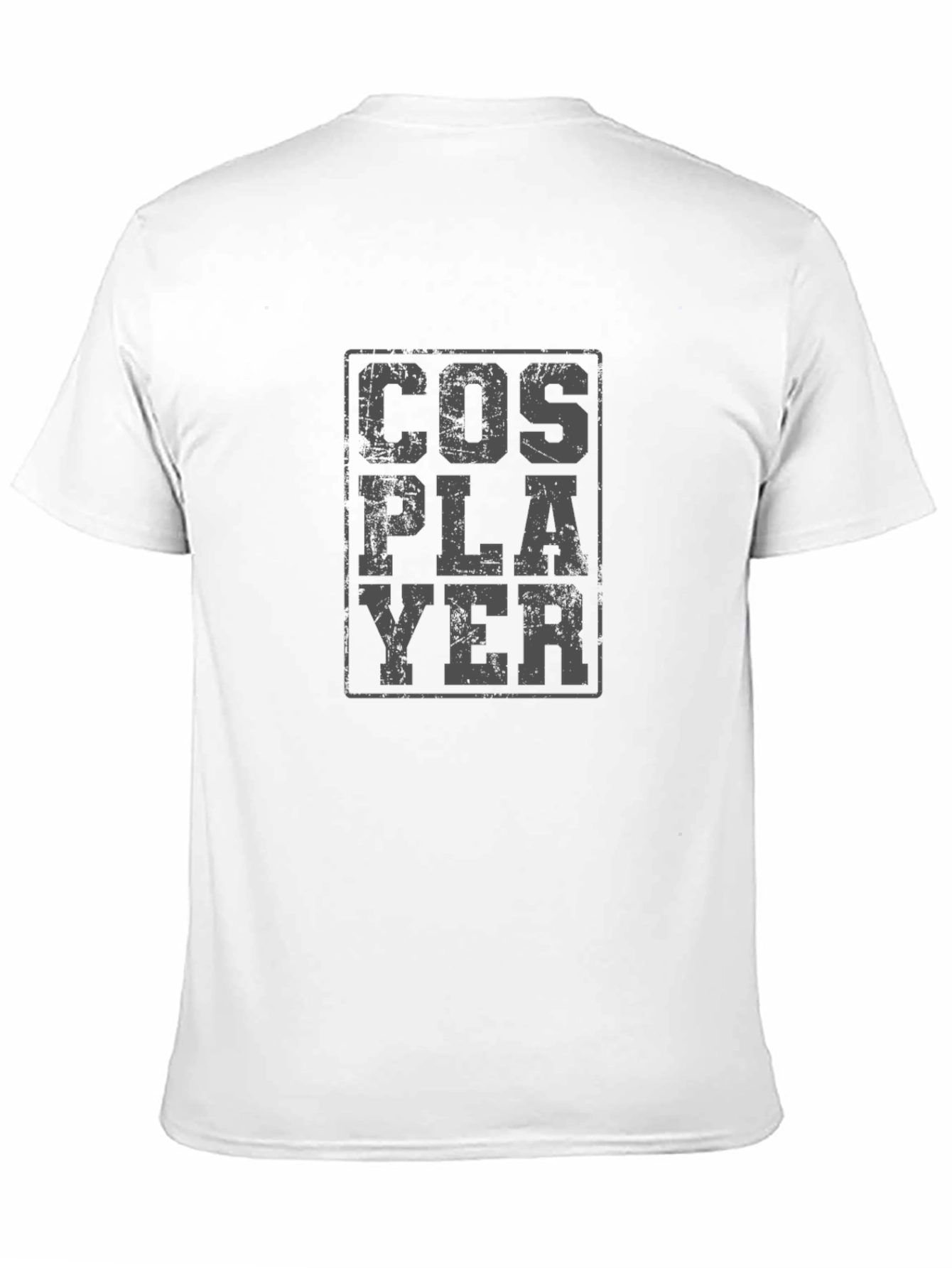 Cosplayer Graphic T-Shirt - Distressed Design