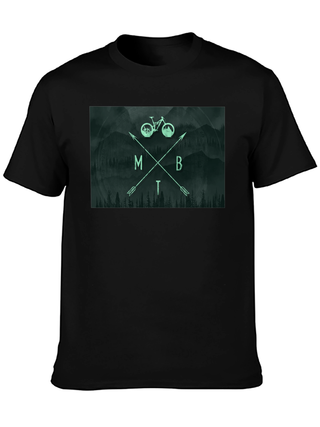 Mountain Biking Arrow T-Shirt