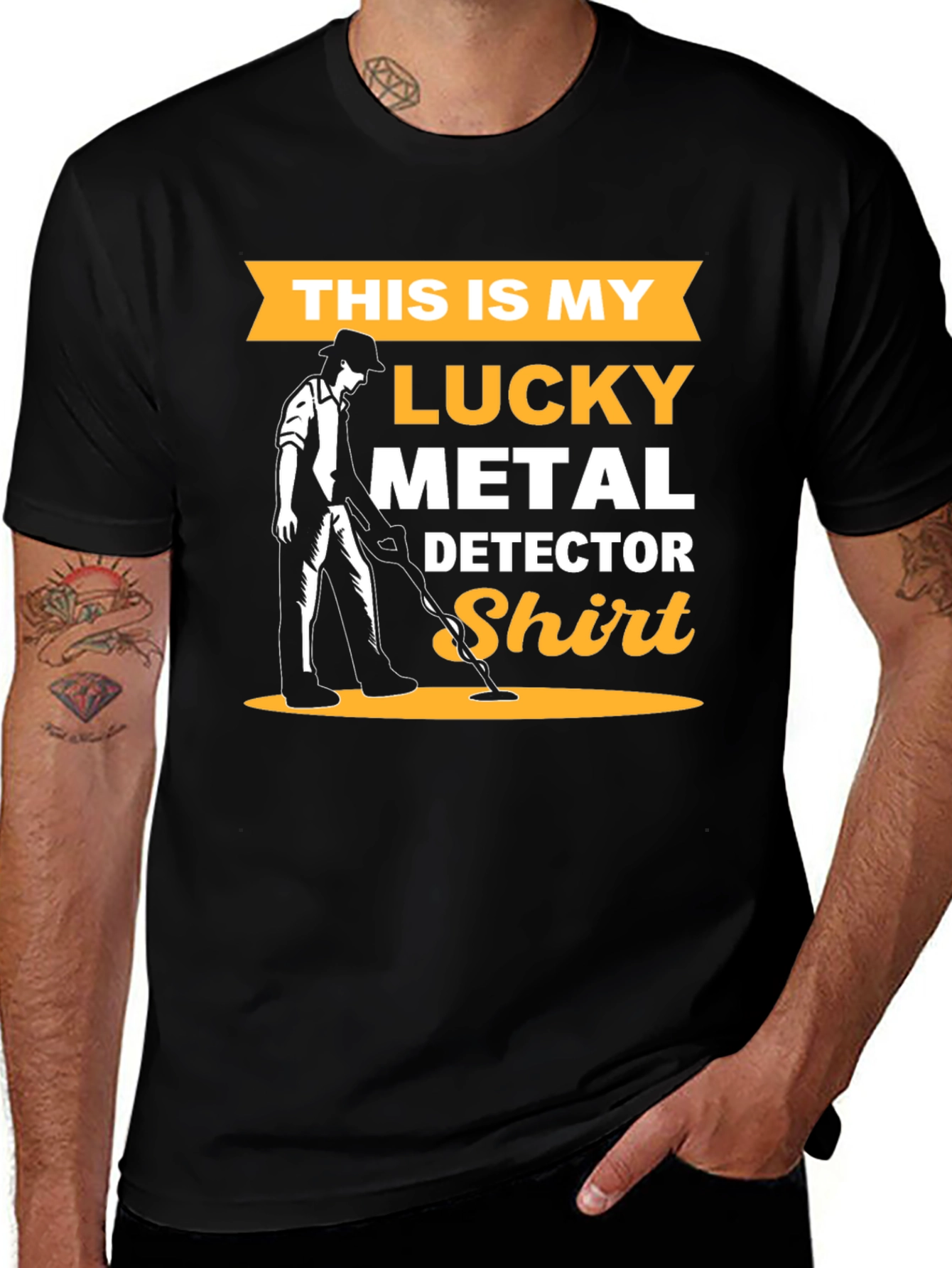 Lucky Metal Detector Shirt - Hobbyist Tee
