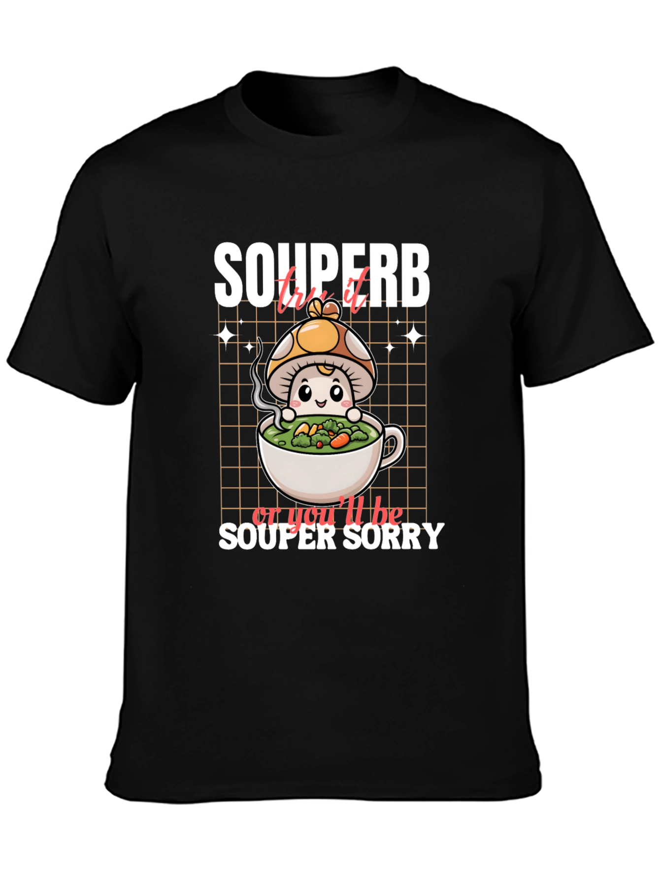 Souperb Mushroom Graphic Tee