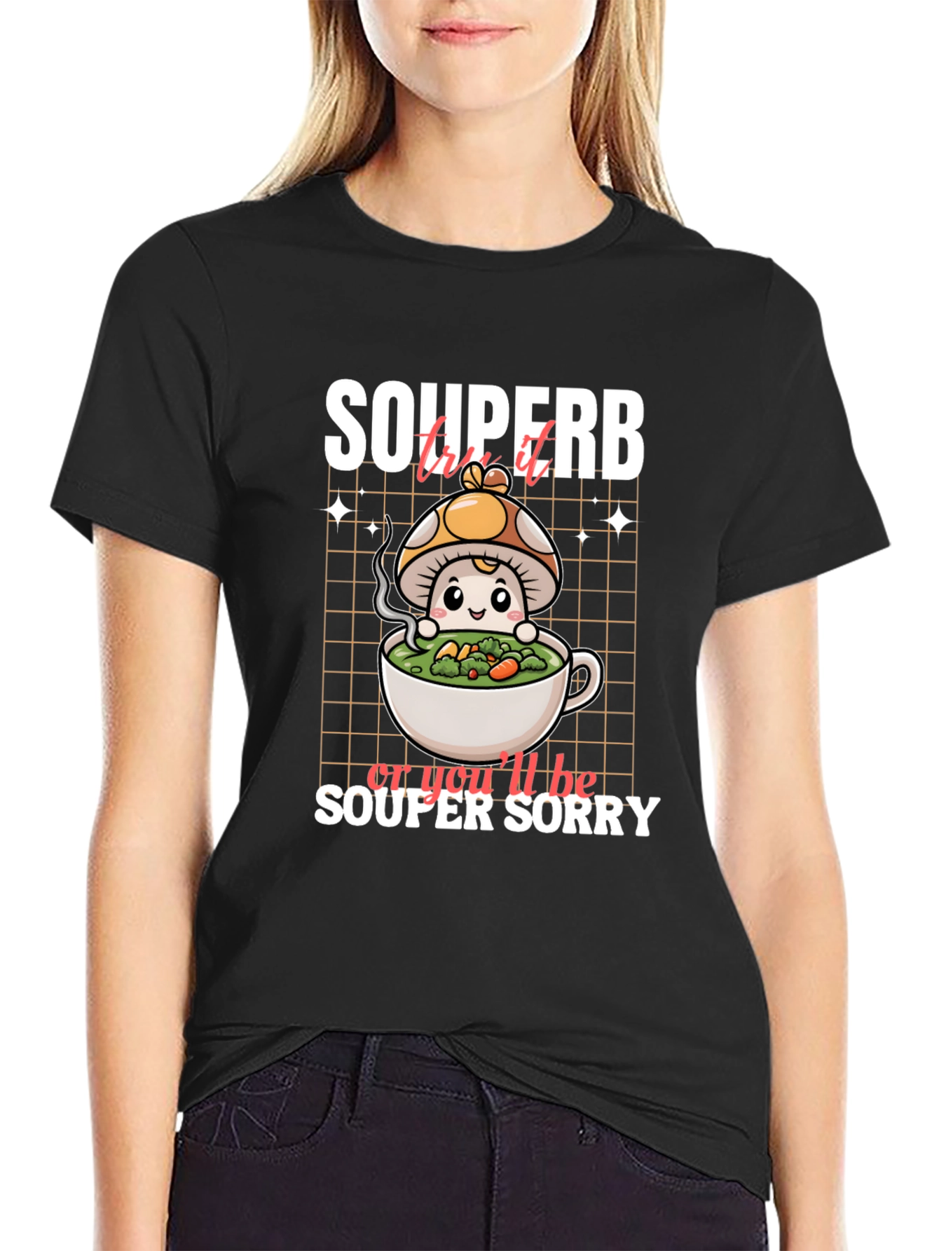 Souperb Mushroom Graphic Tee