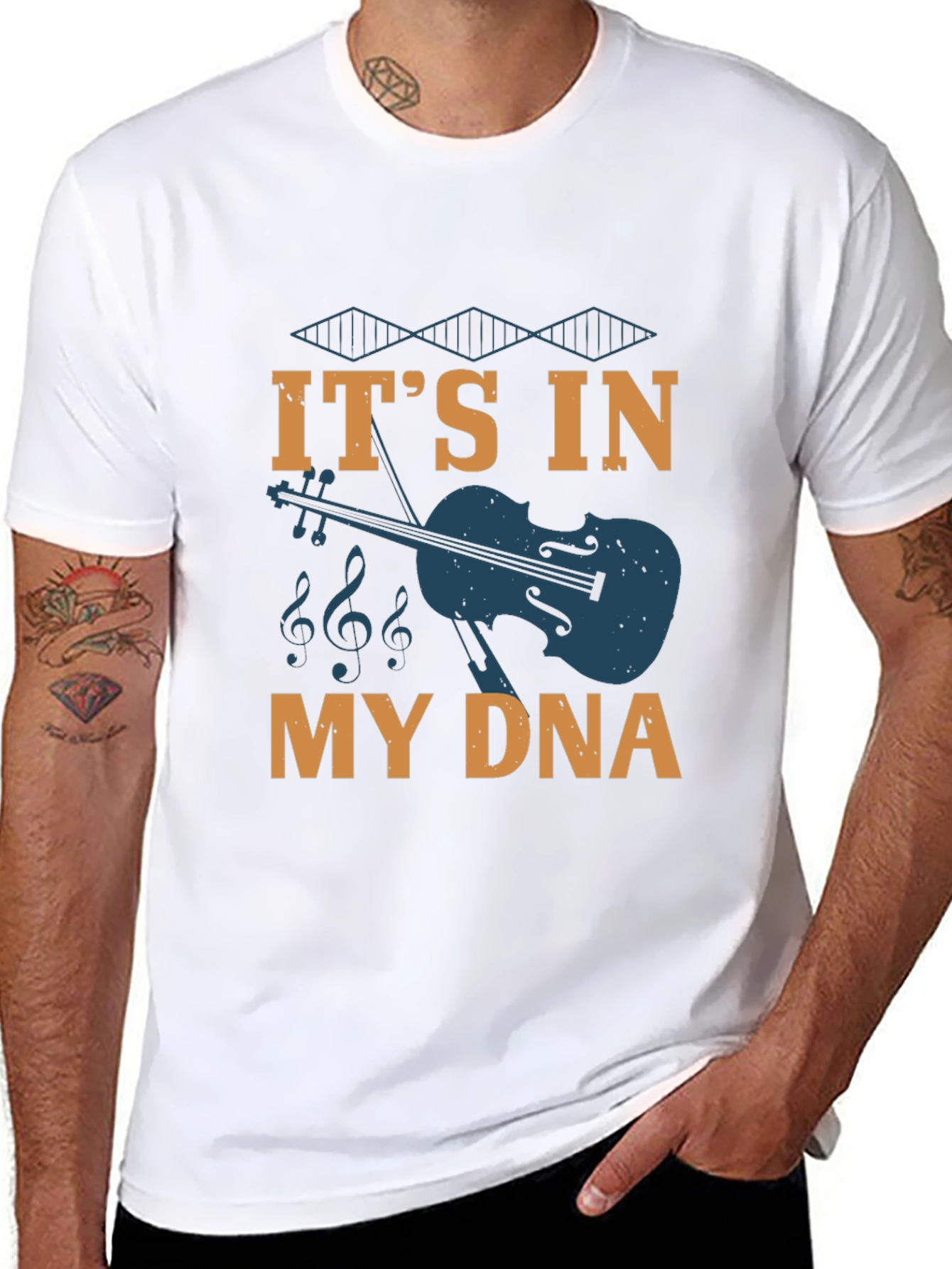 Musical DNA Graphic T-Shirt