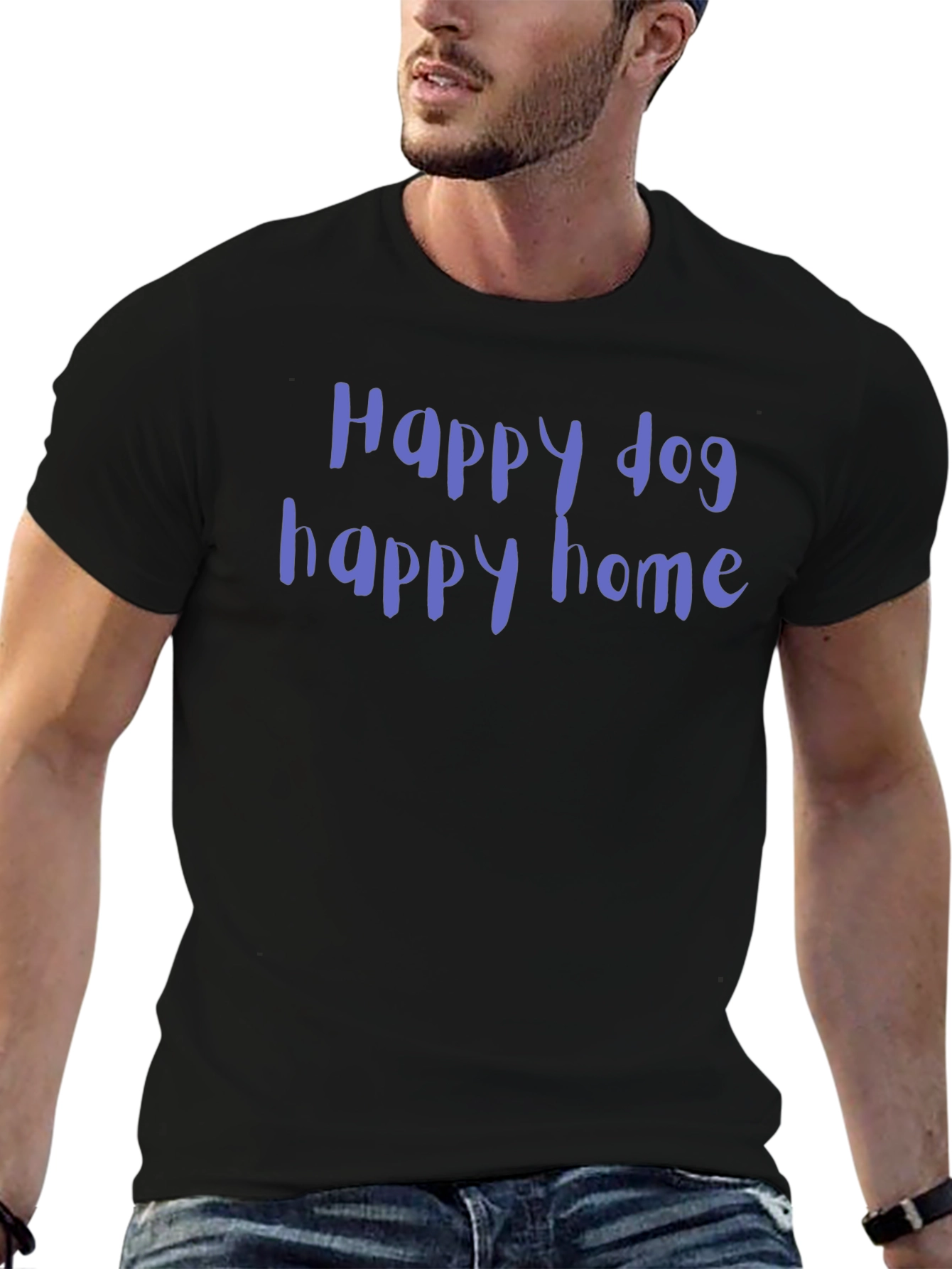 Happy Dog Happy Home Graphic Tee