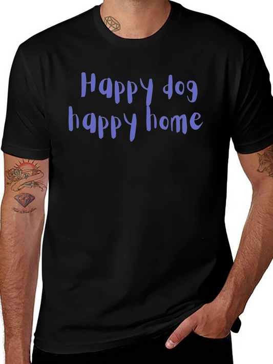 Happy Dog Happy Home Graphic Tee