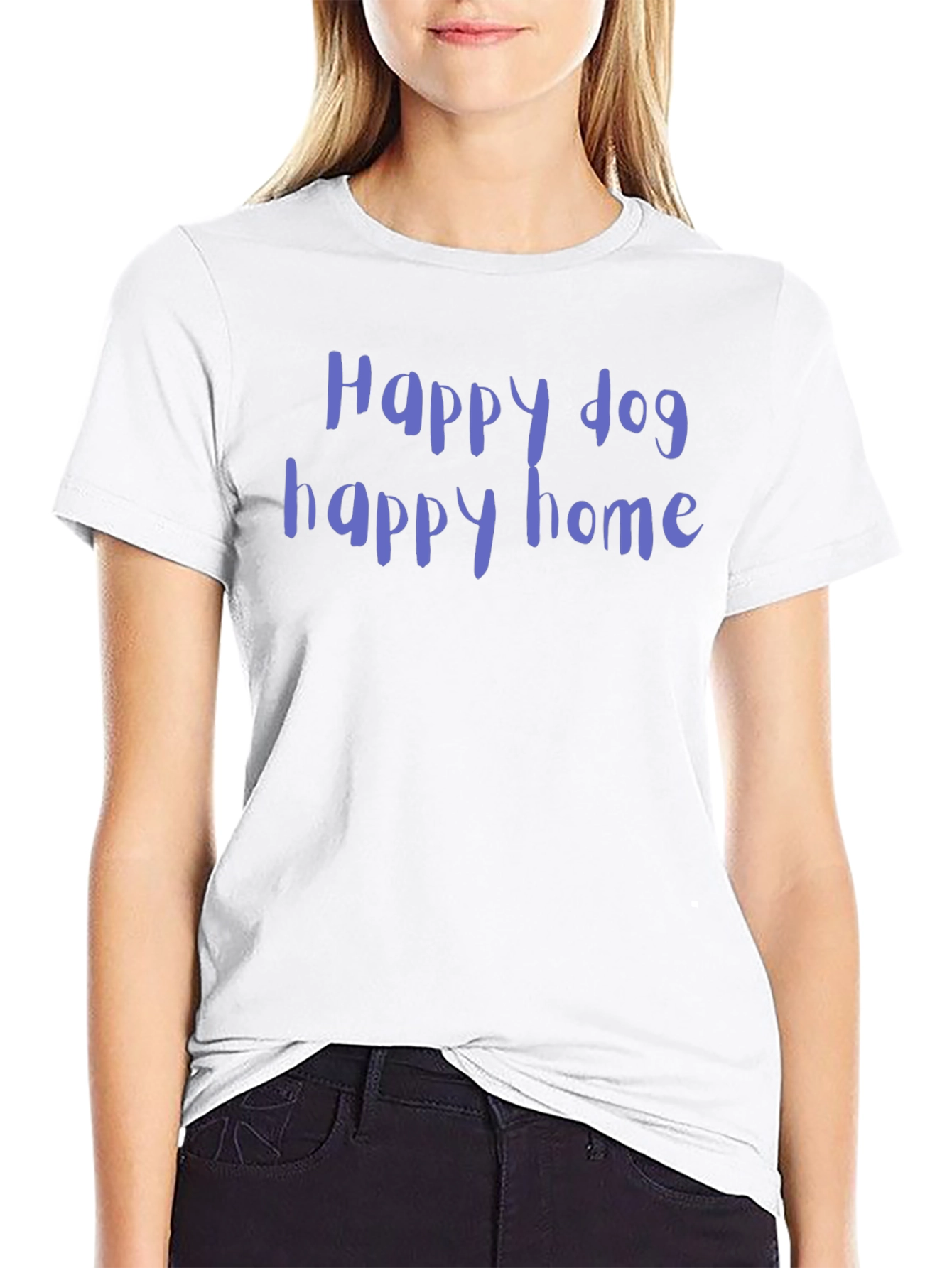 Happy Dog Happy Home Graphic Tee