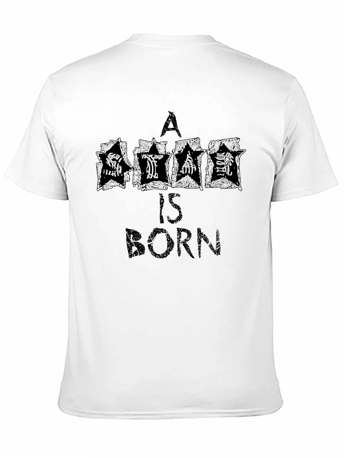 A Star Is Born - Black Graphic Tee