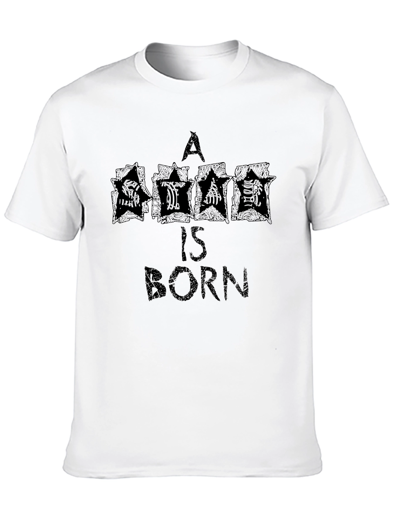 A Star Is Born - Black Graphic Tee