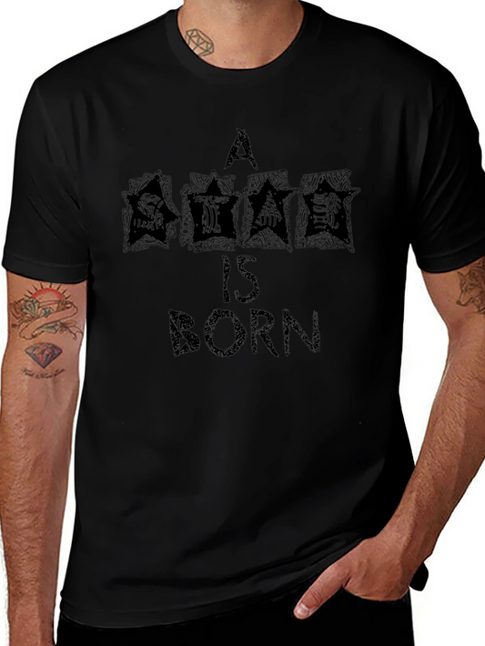 A Star Is Born - Black Graphic Tee