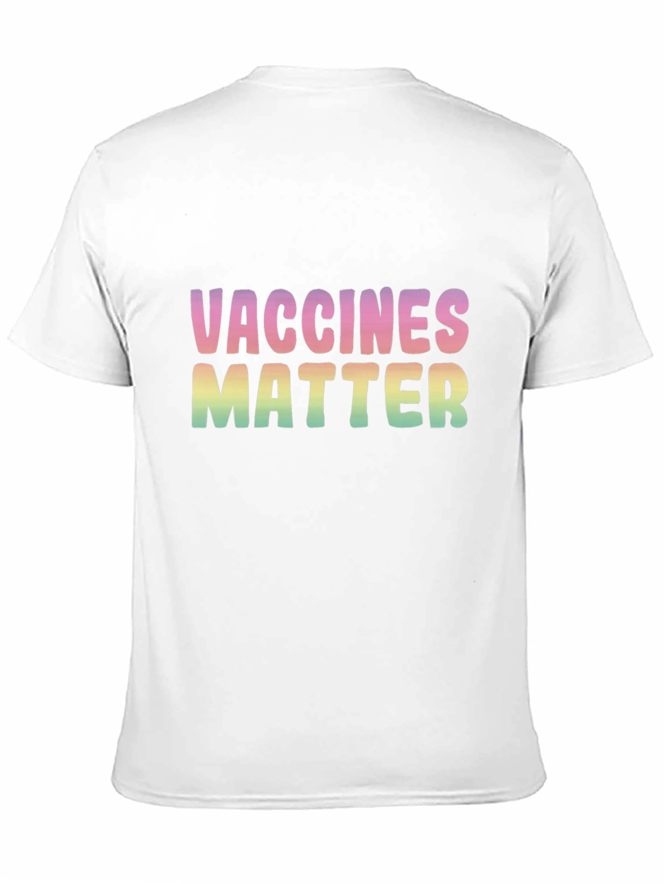 Vaccines Matter Graphic Tee - Unisex Black T-Shirt