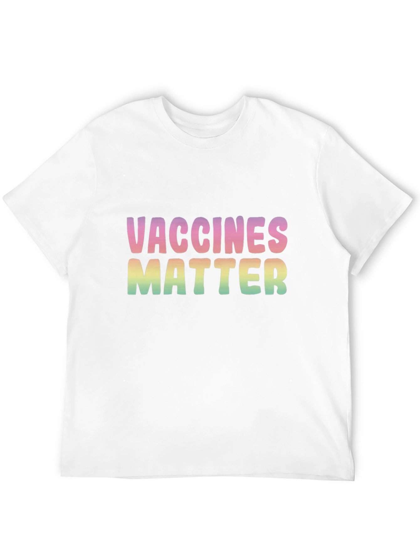 Vaccines Matter Graphic Tee - Unisex Black T-Shirt