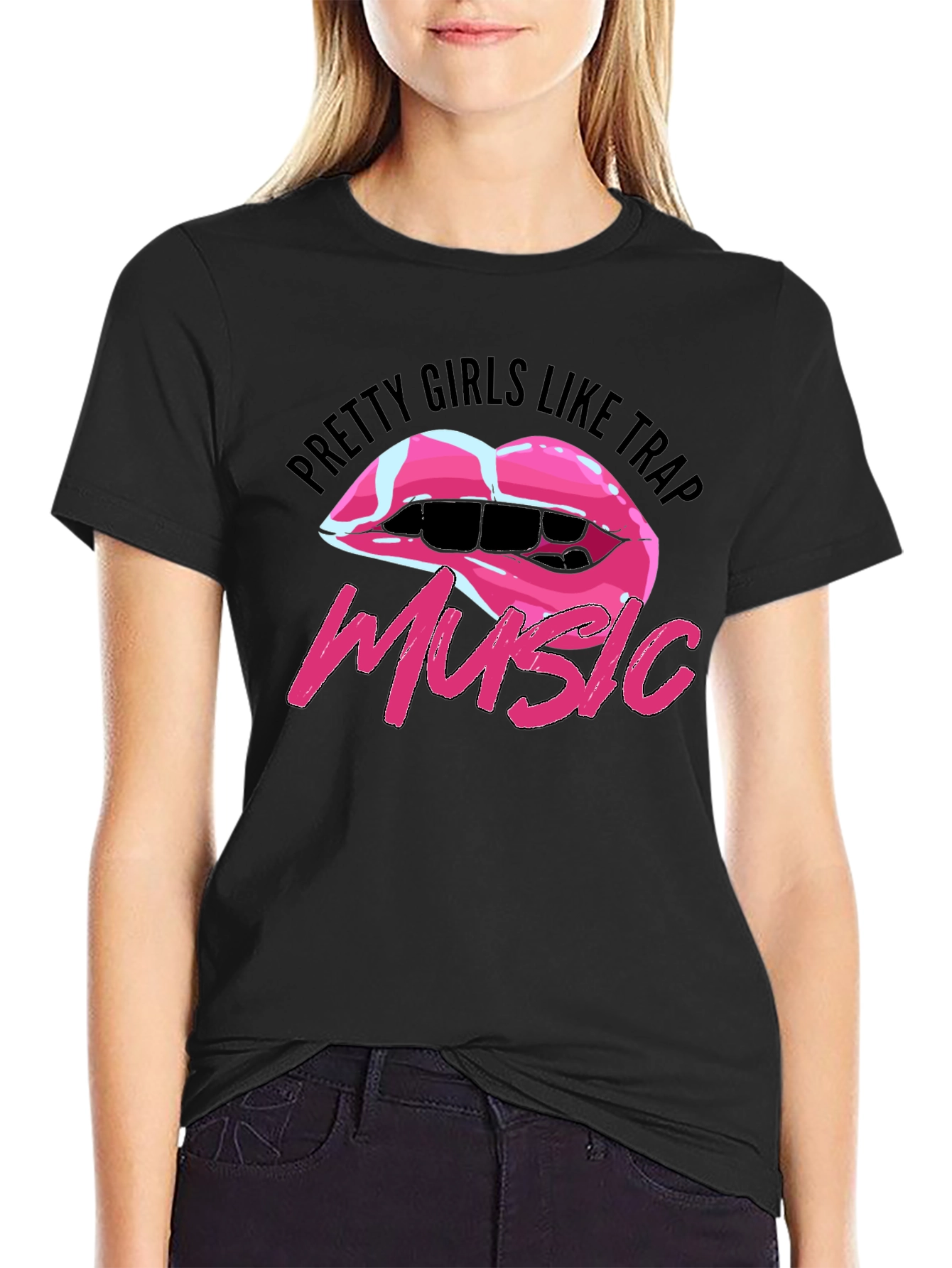 Pretty Girls Like Trap Music Graphic T-Shirt