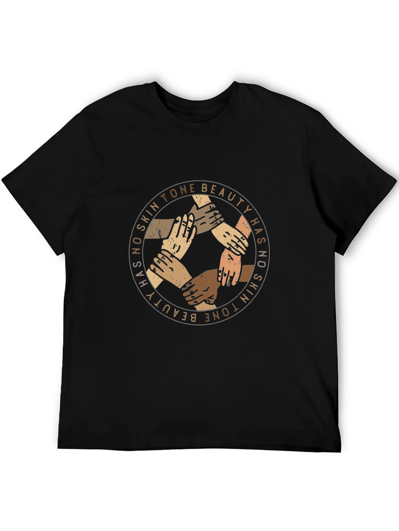 Unity Hands T-Shirt - Beauty Has No Skin Tone