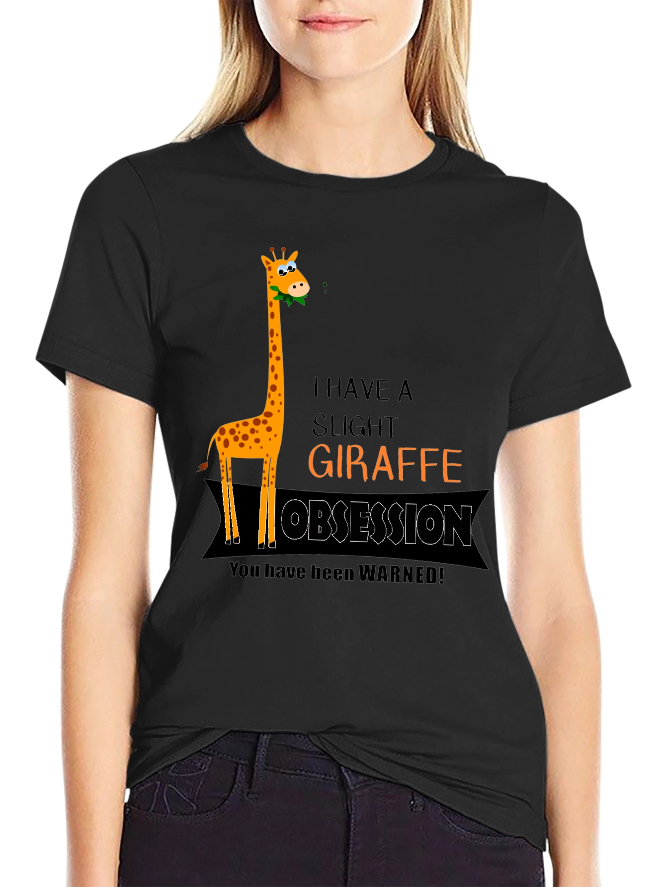 Giraffe Obsession Graphic Tee