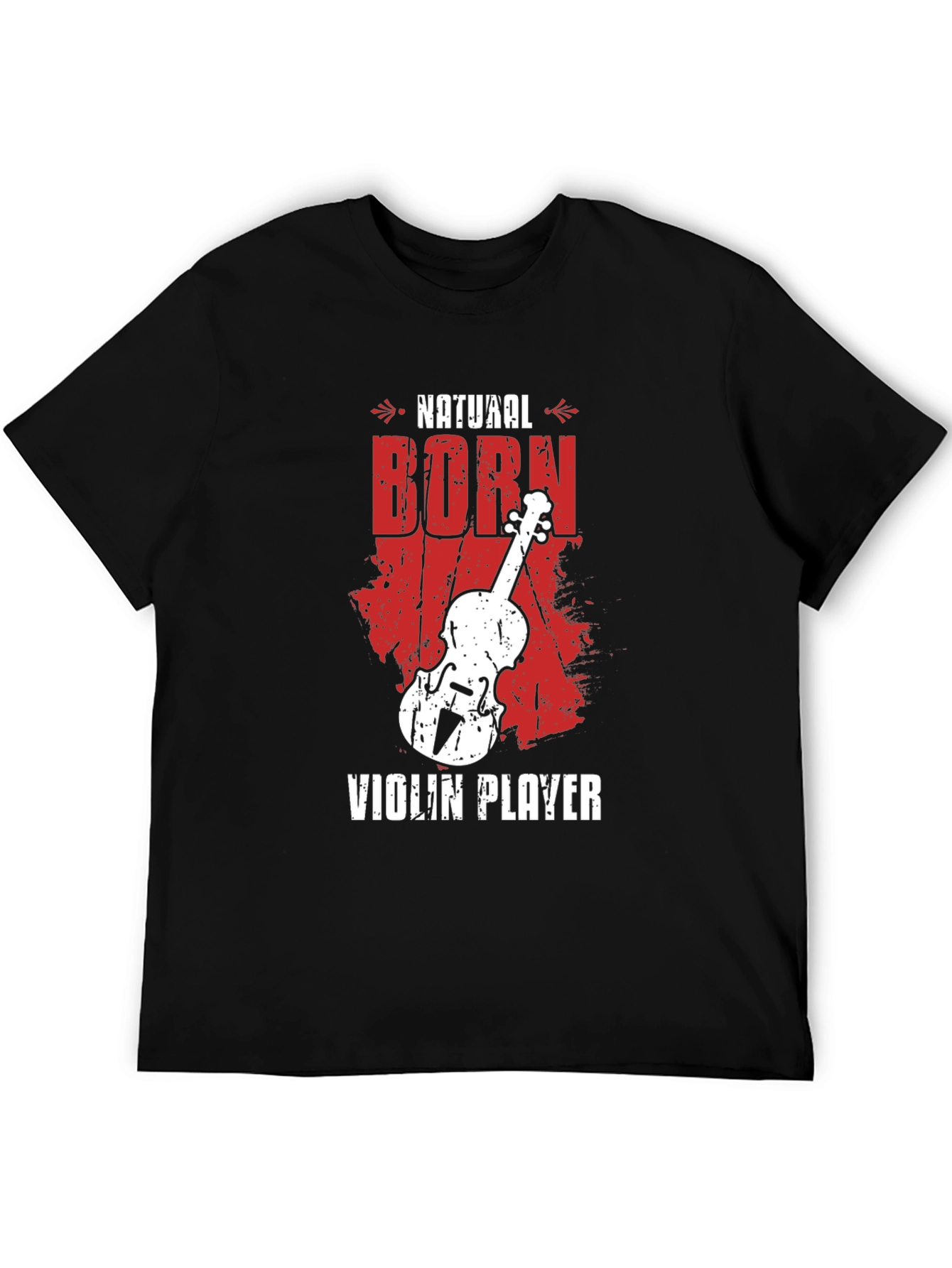 Natural Born Violin Player Graphic Tee
