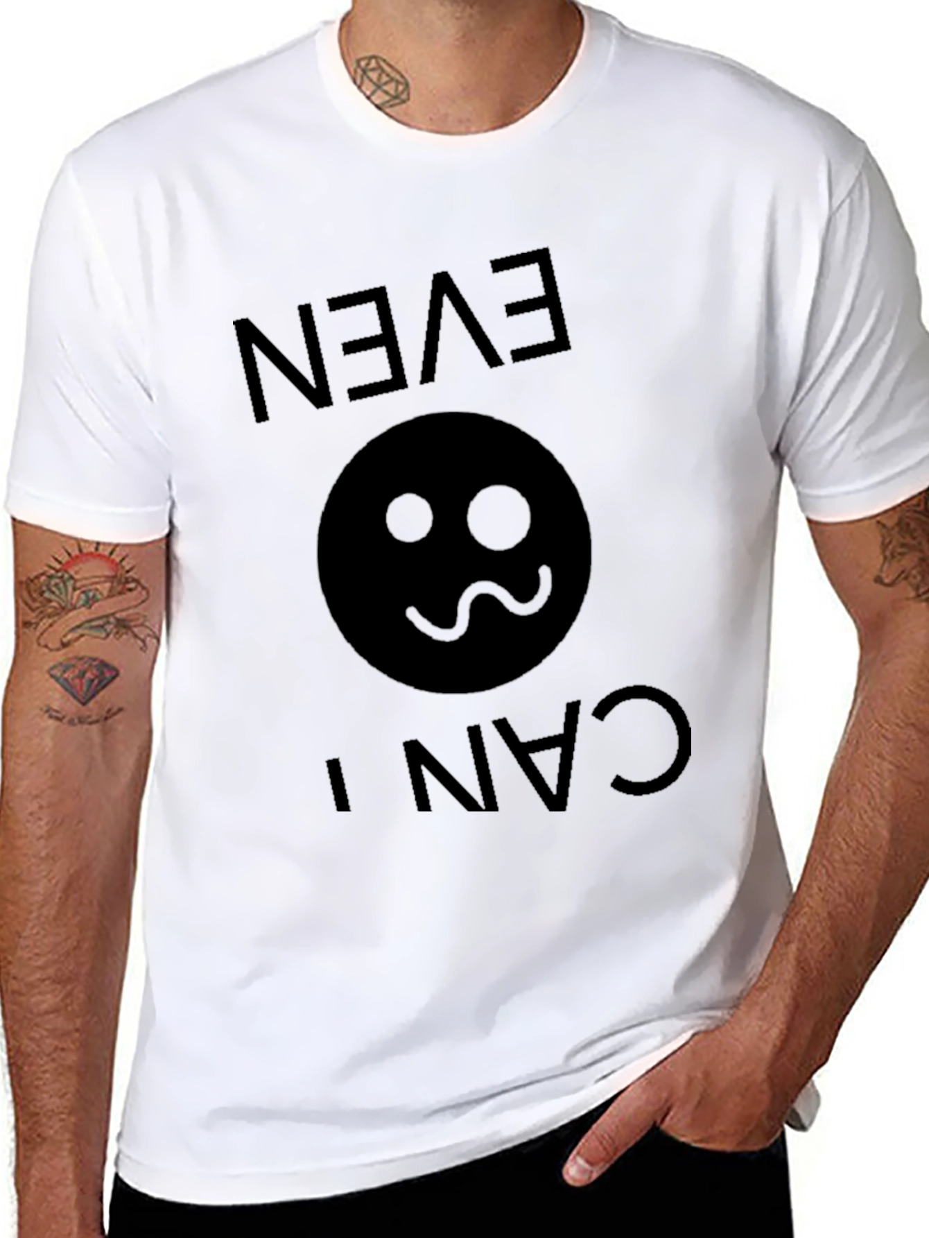 Funny Even I Can Black T-Shirt