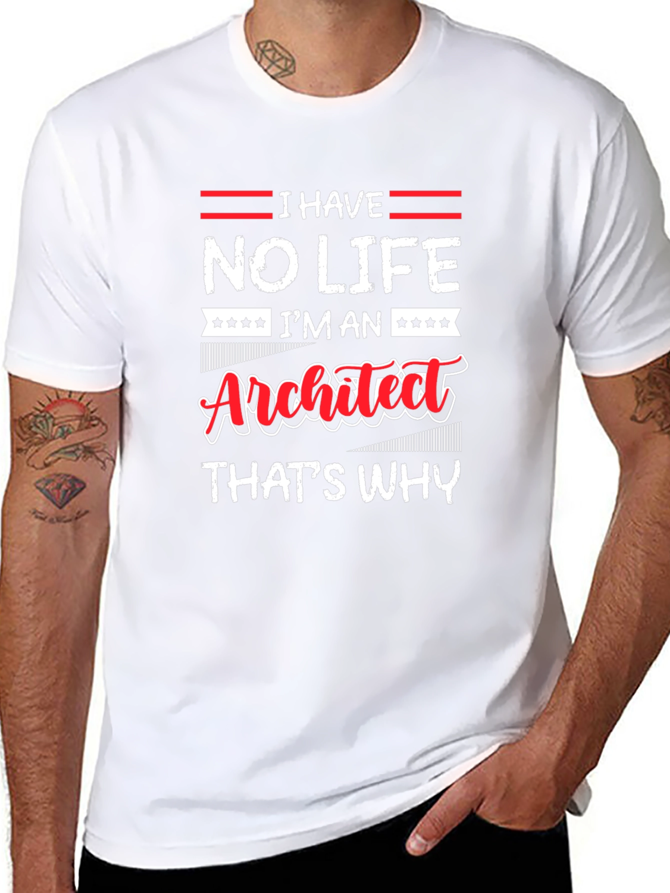 No Life Im an Architect T-Shirt