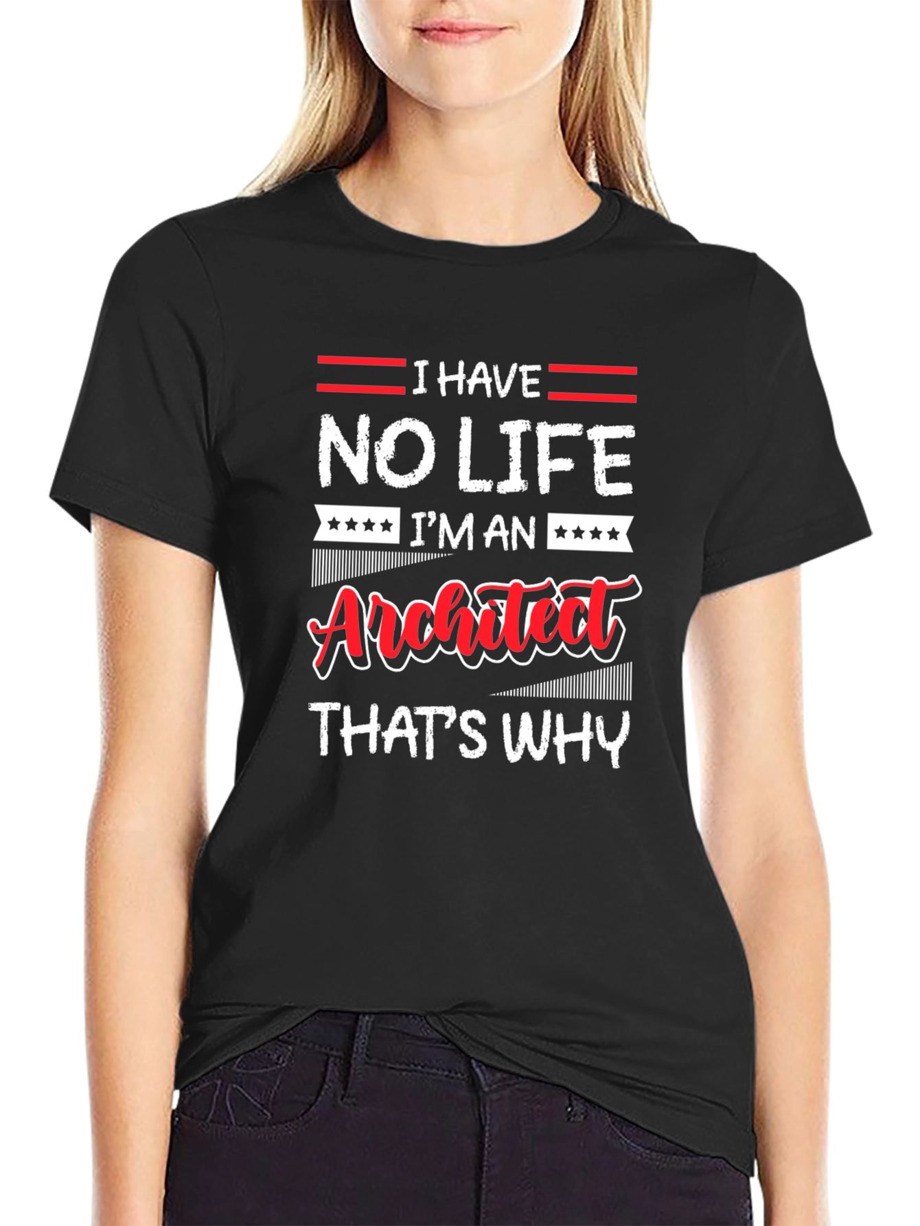 No Life Im an Architect T-Shirt