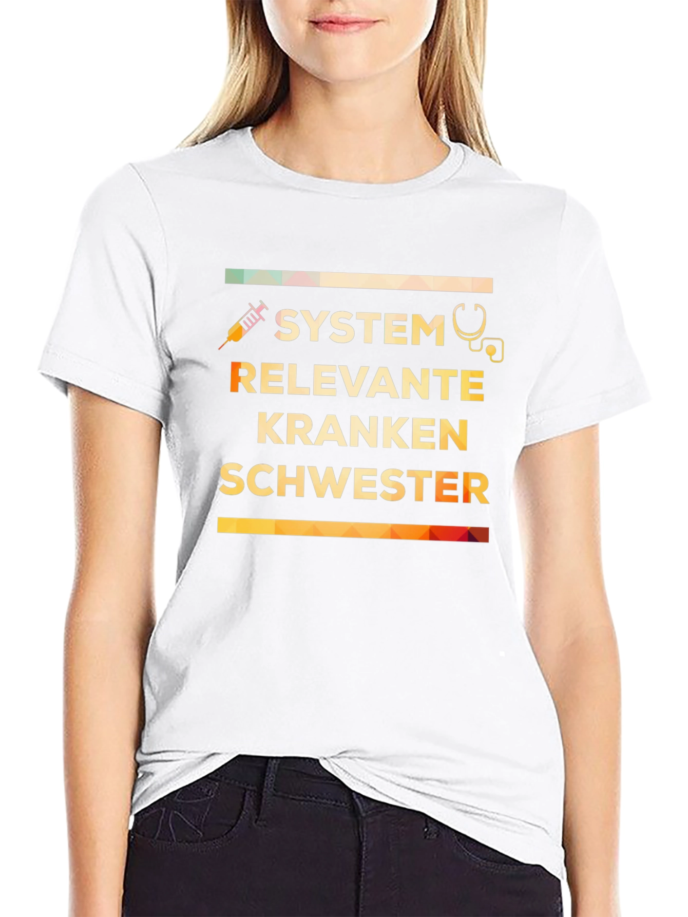System Relevant Nurse T-Shirt - Black Unisex Tee