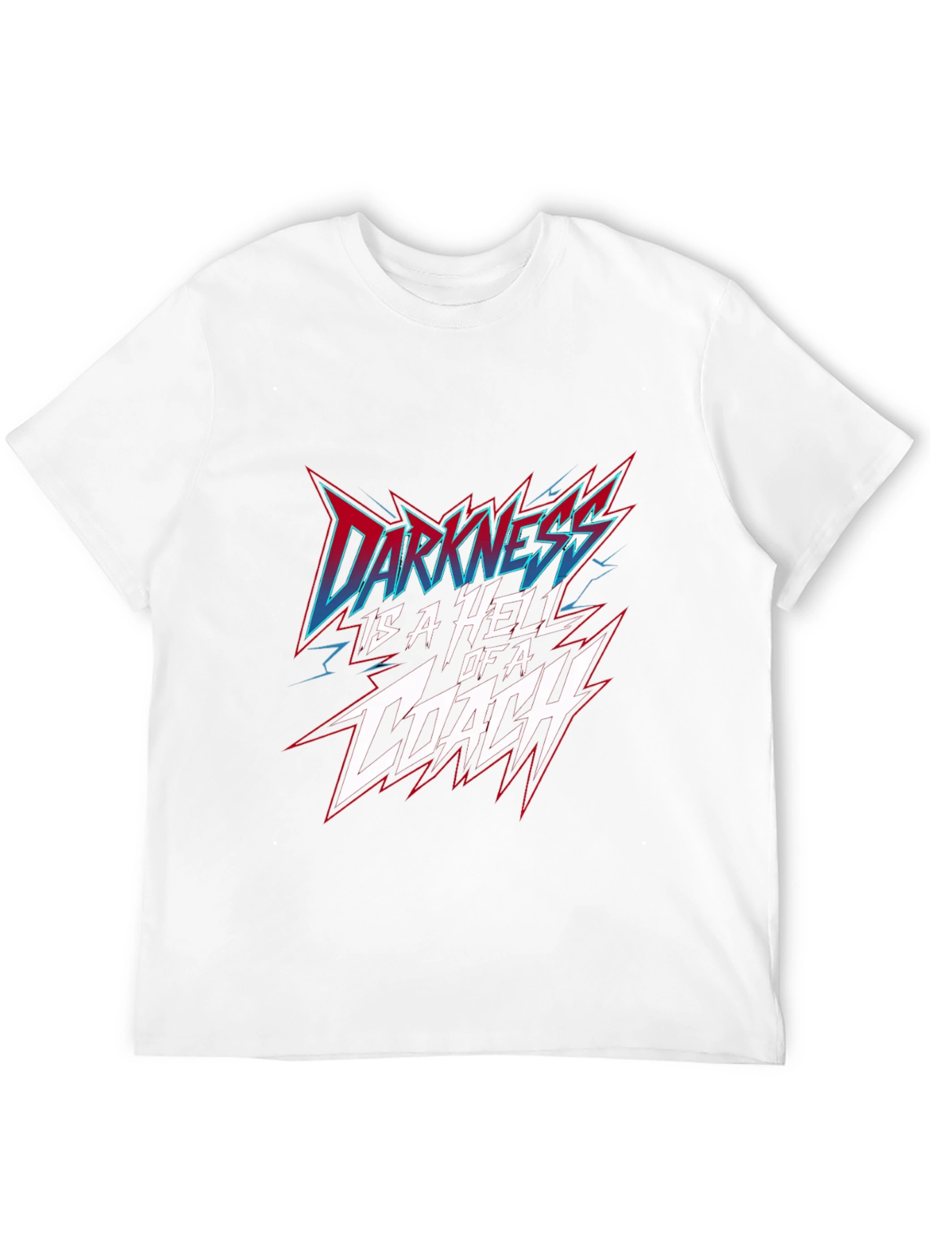 Darkness is a Hell of a Coach Black T-Shirt