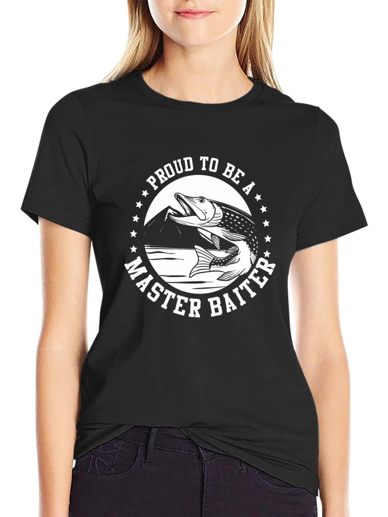 Master Baiter Fishing T-Shirt - Pike Design