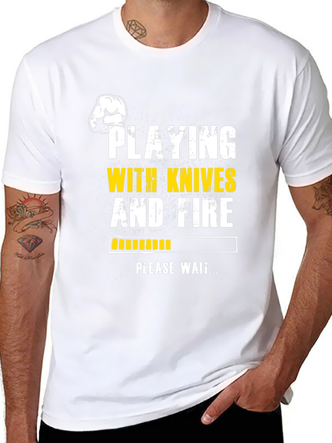 Playing With Knives & Fire T-Shirt