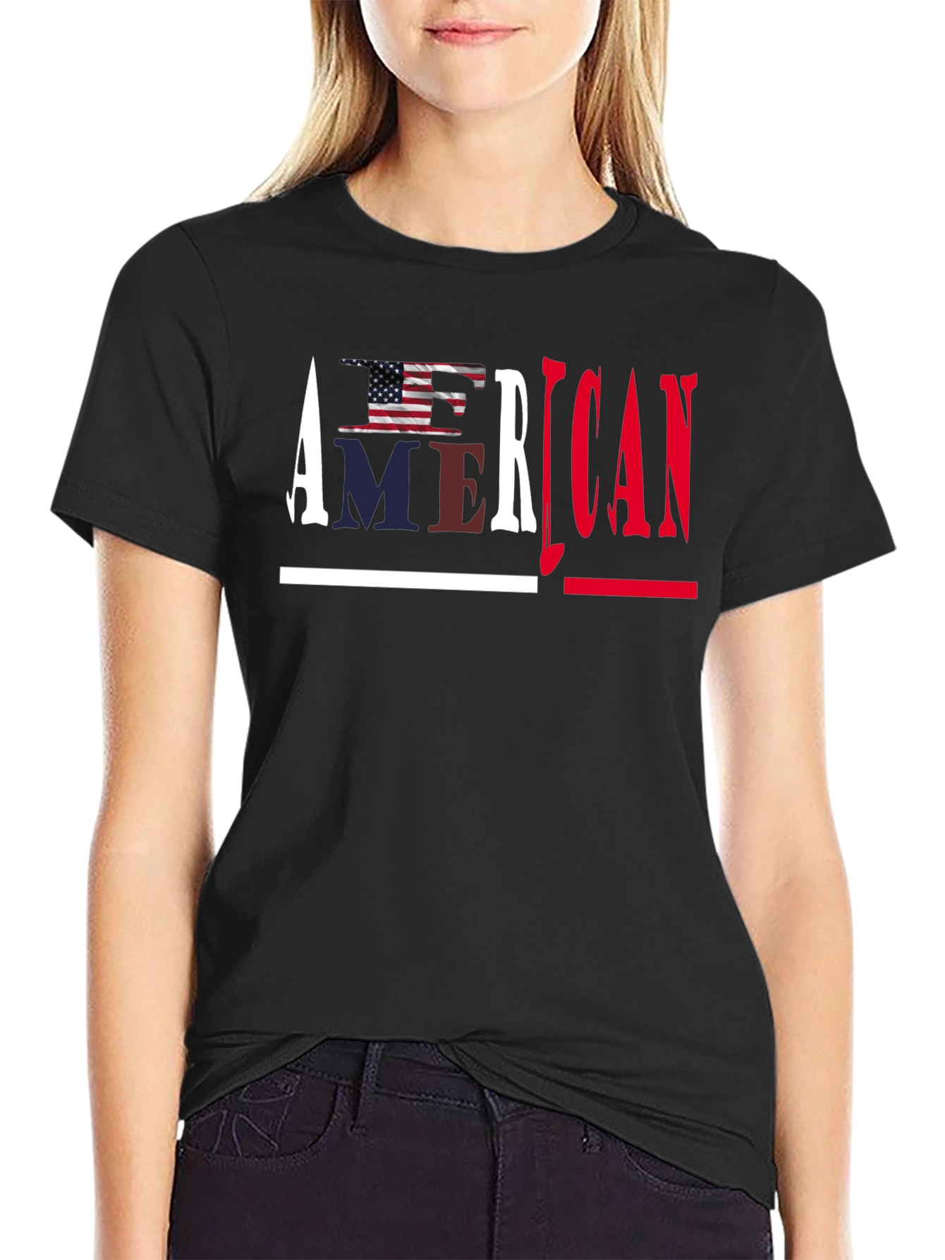 African American Patriotic T-Shirt