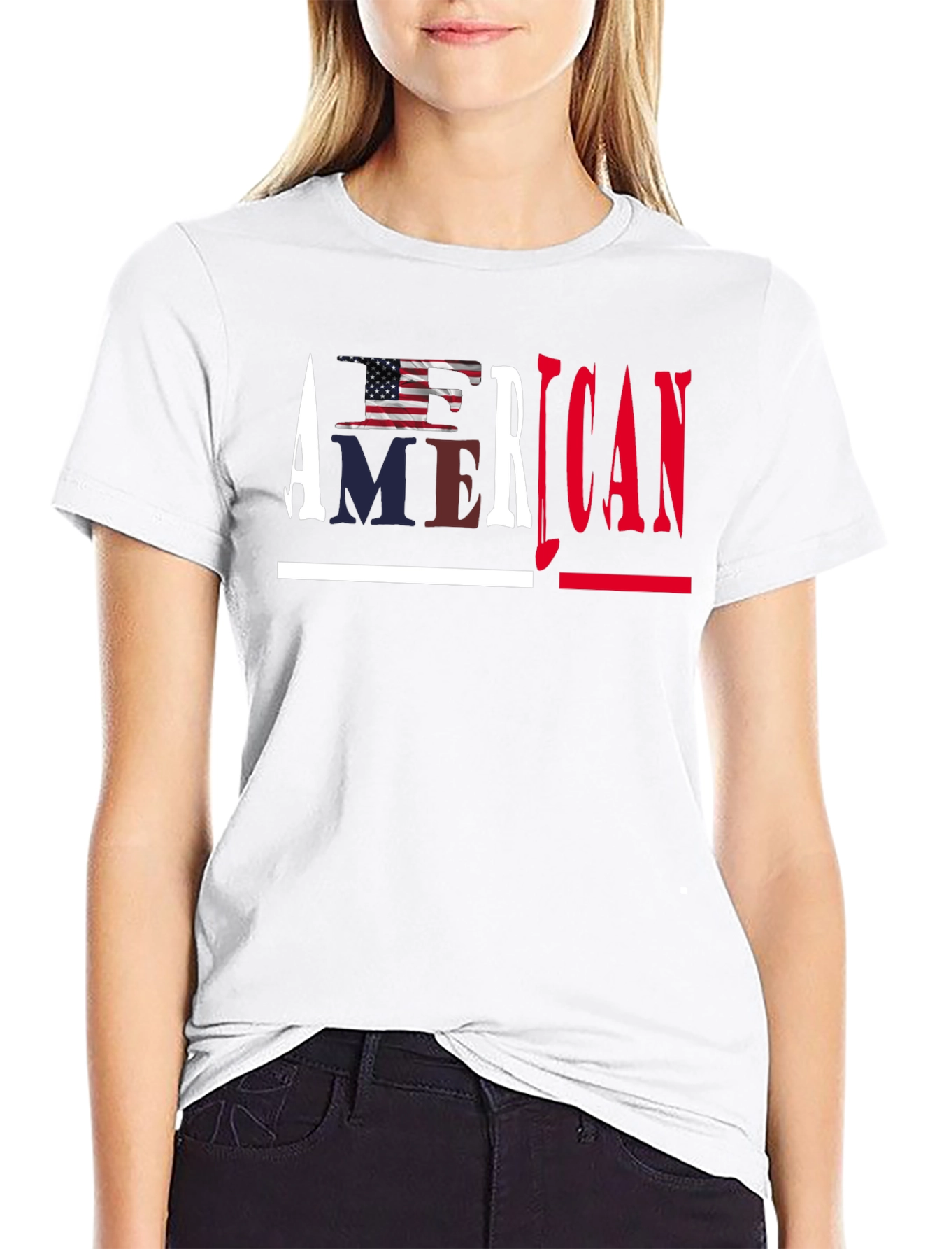 African American Patriotic T-Shirt