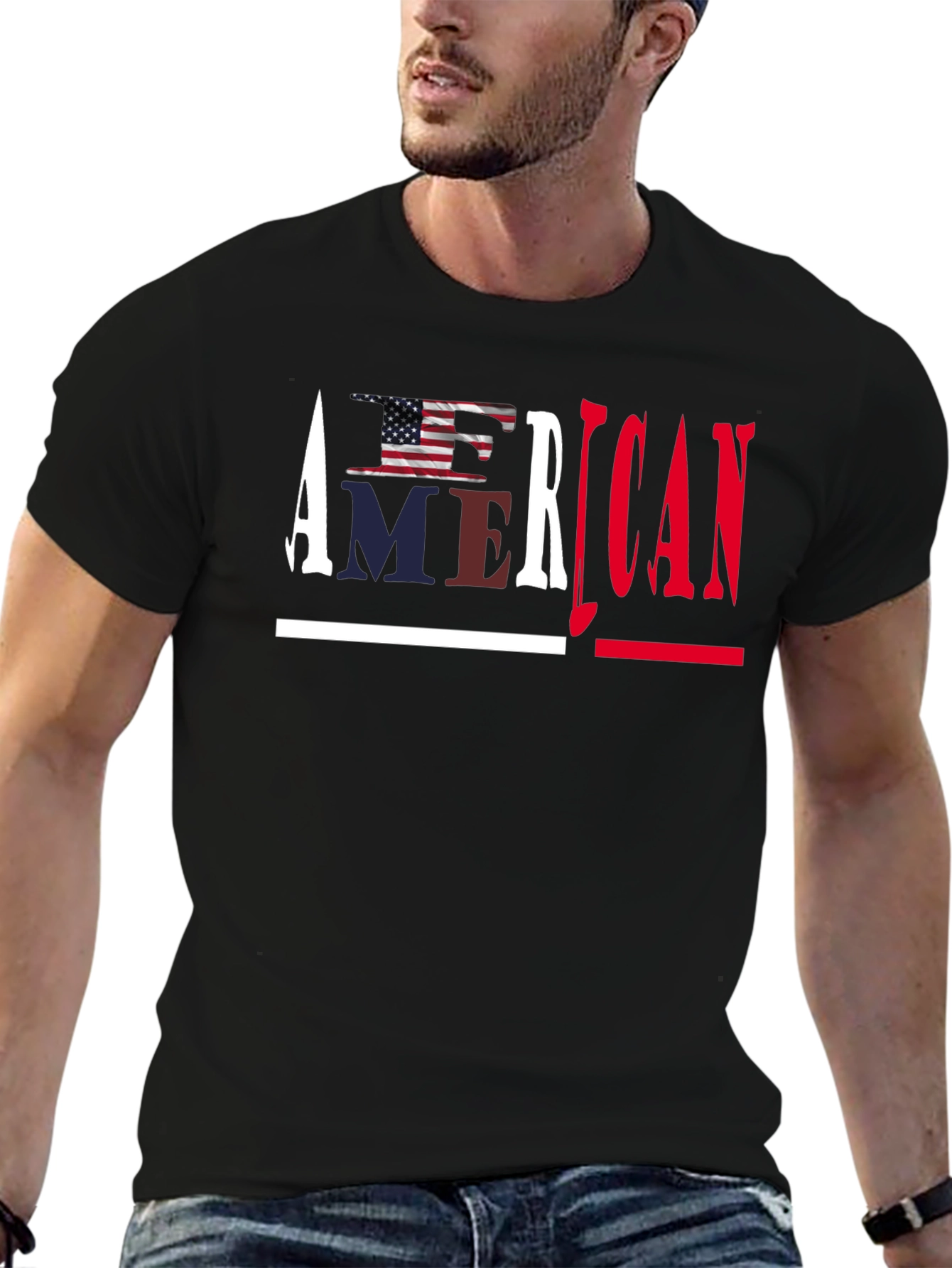 African American Patriotic T-Shirt
