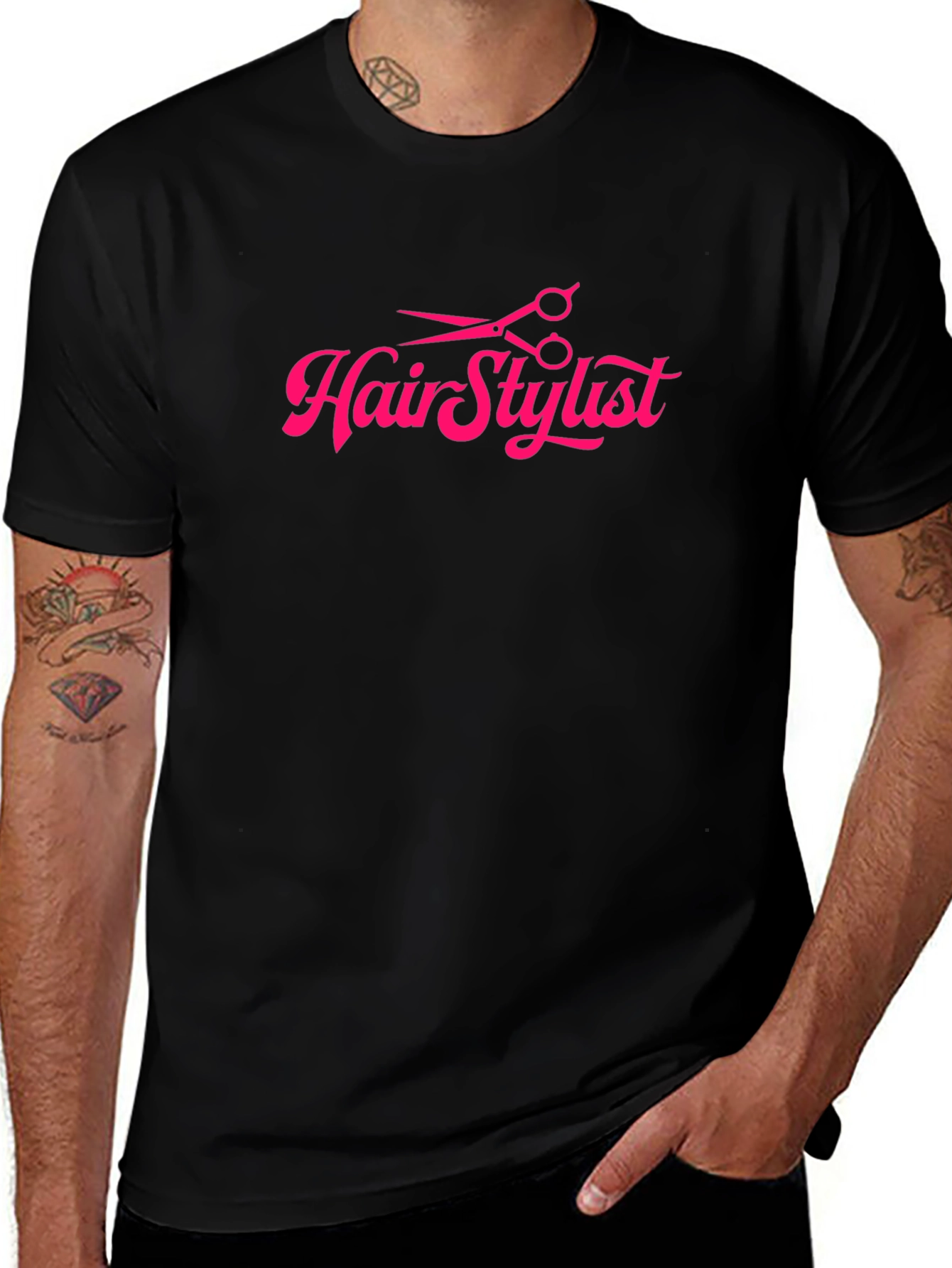 Hair Stylist T-Shirt - Unique Graphic Tee