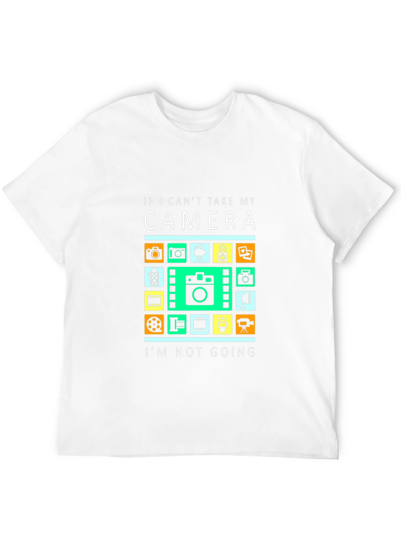 Camera Obsessed Graphic Tee - Photographer T-Shirt