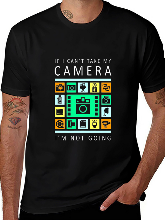 Camera Obsessed Graphic Tee - Photographer T-Shirt