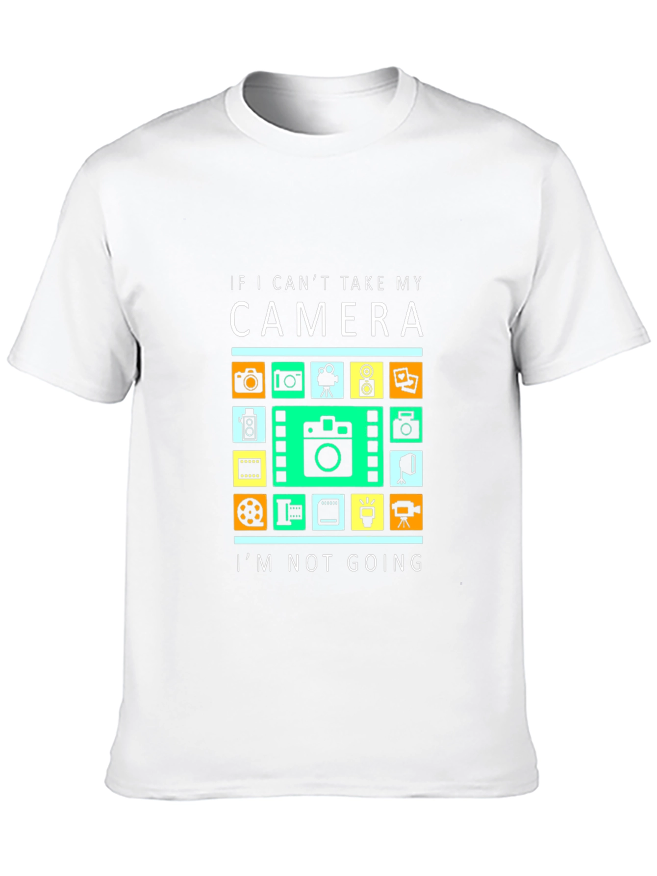 Camera Obsessed Graphic Tee - Photographer T-Shirt